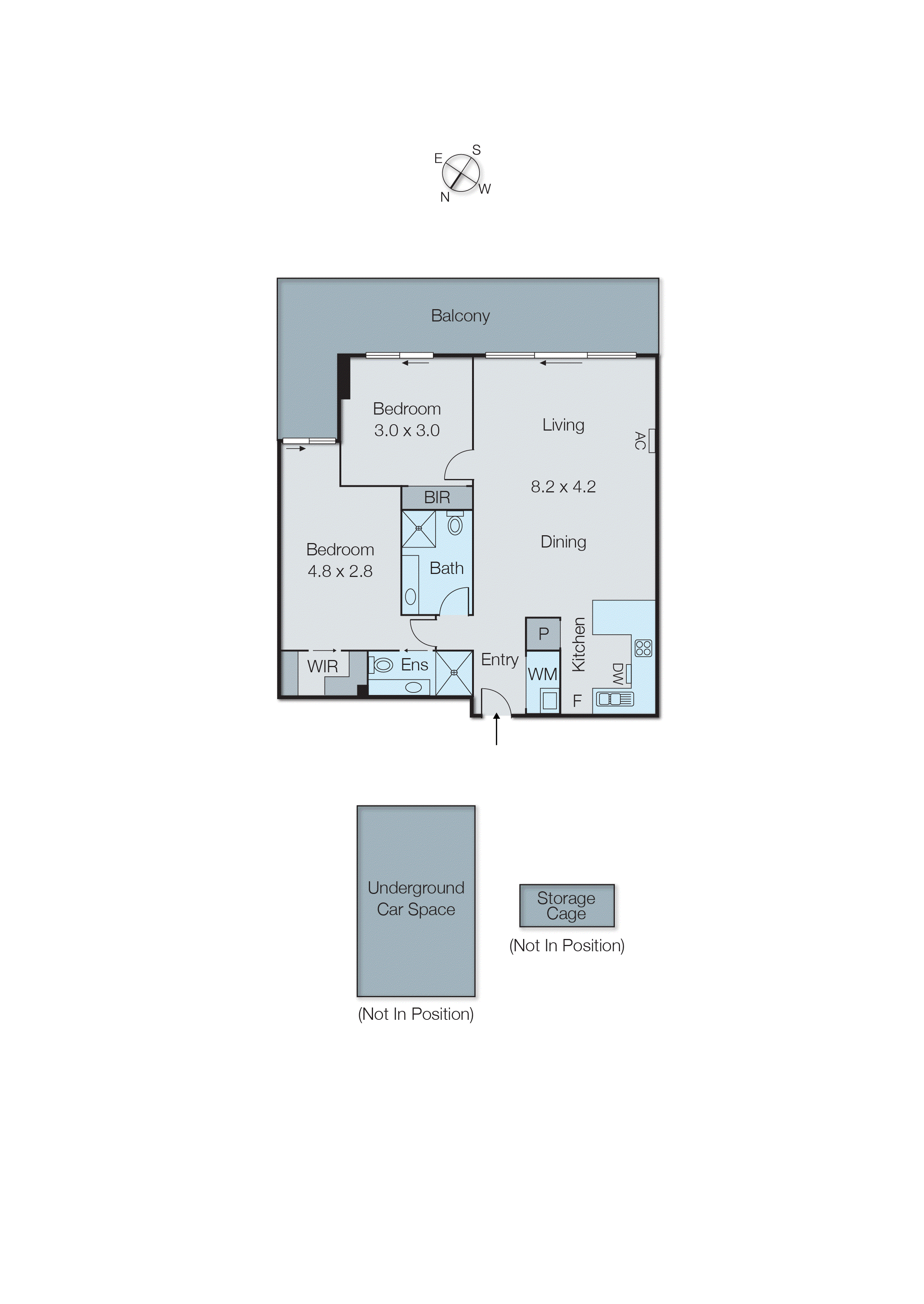 2/80 Balcombe Road, Mentone VIC 3194 - Floorplan