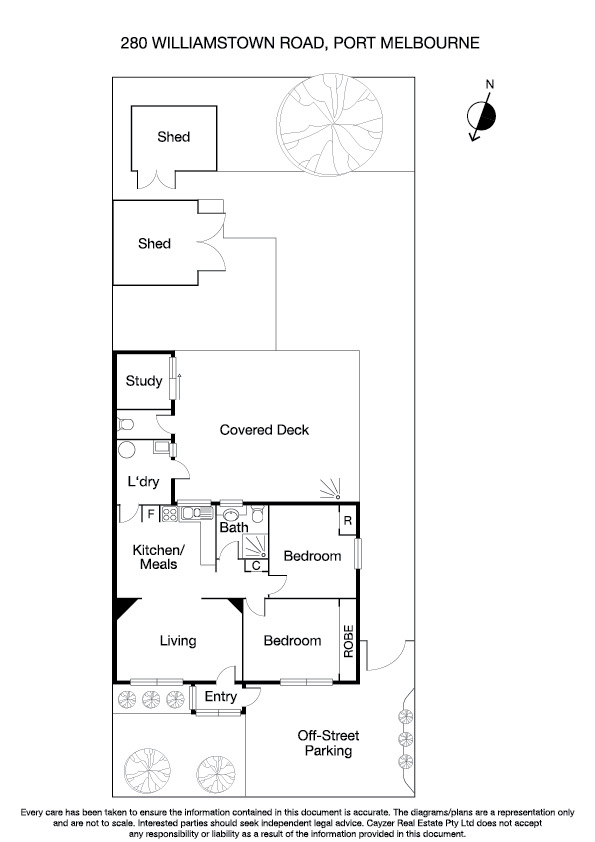 280 Williamstown Road, PORT MELBOURNE VIC 3207 - Floorplan