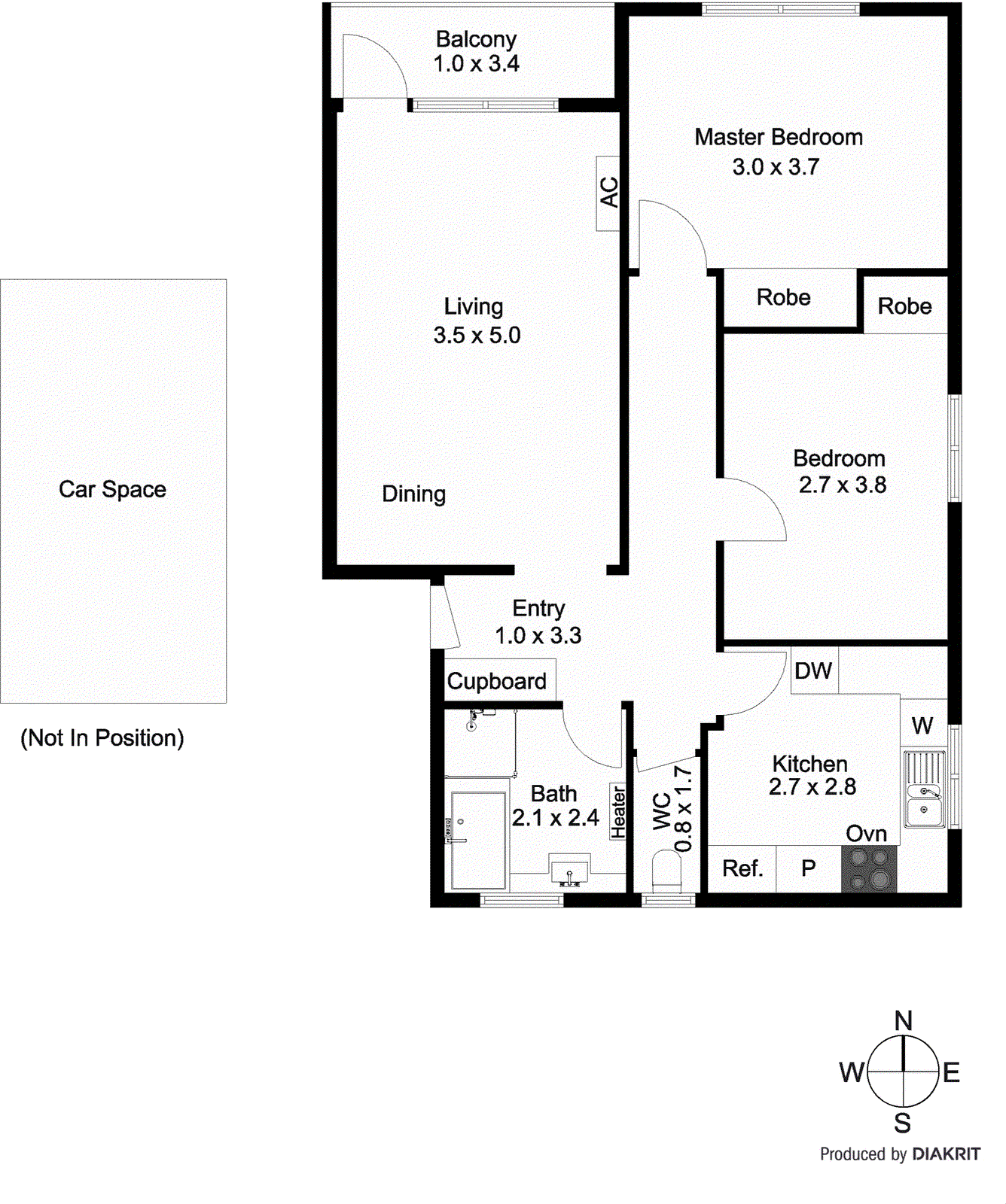 2/81-83 Clarence Street, Caulfield South VIC 3162 - Floorplan