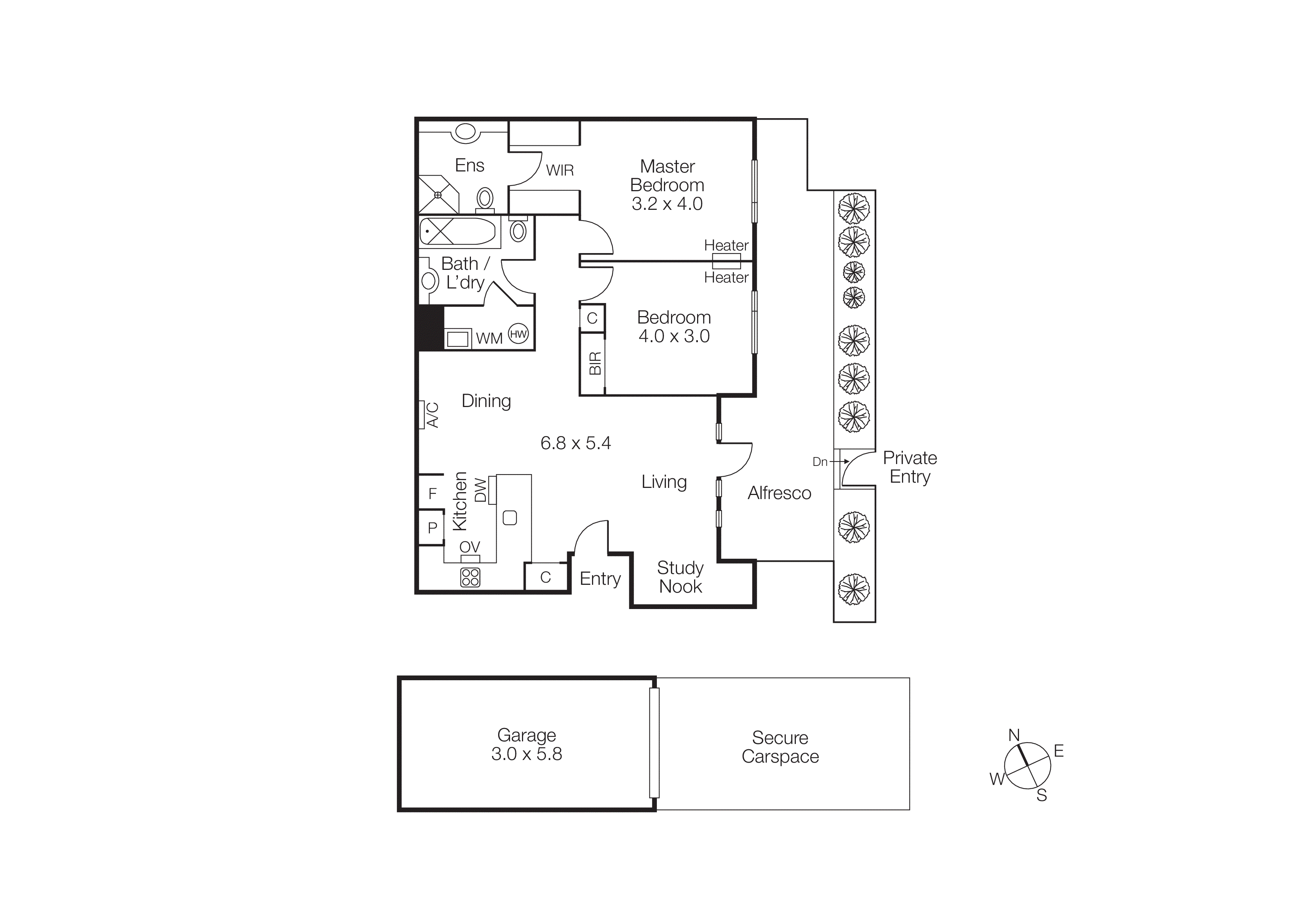 2/81 Pickles Street, Port Melbourne VIC 3207 - Floorplan