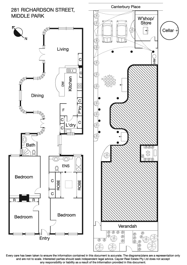 281 Richardson Street, MIDDLE PARK VIC 3206 - Floorplan