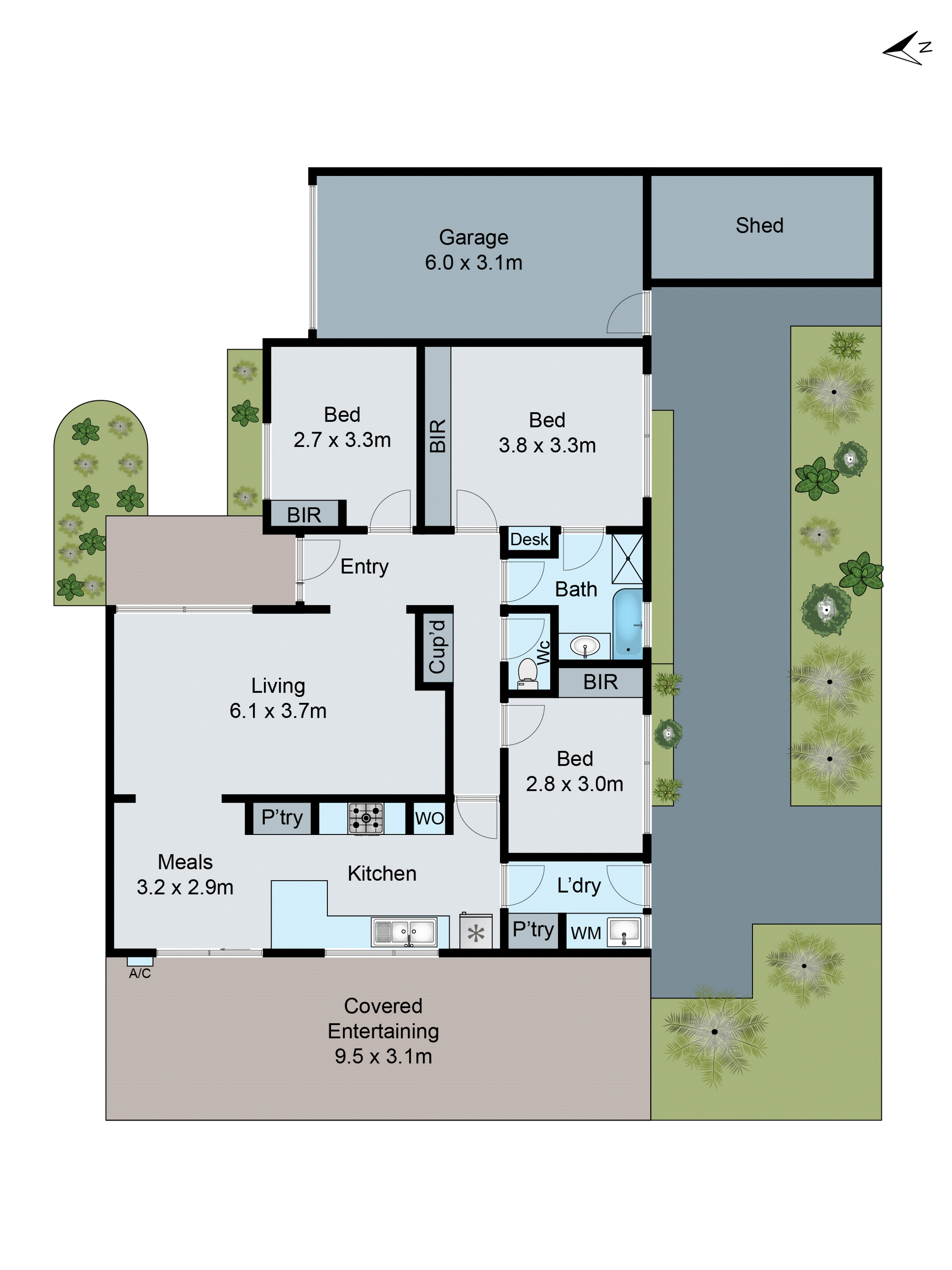 28/104 Springs Road, Clarinda VIC 3169 - Floorplan