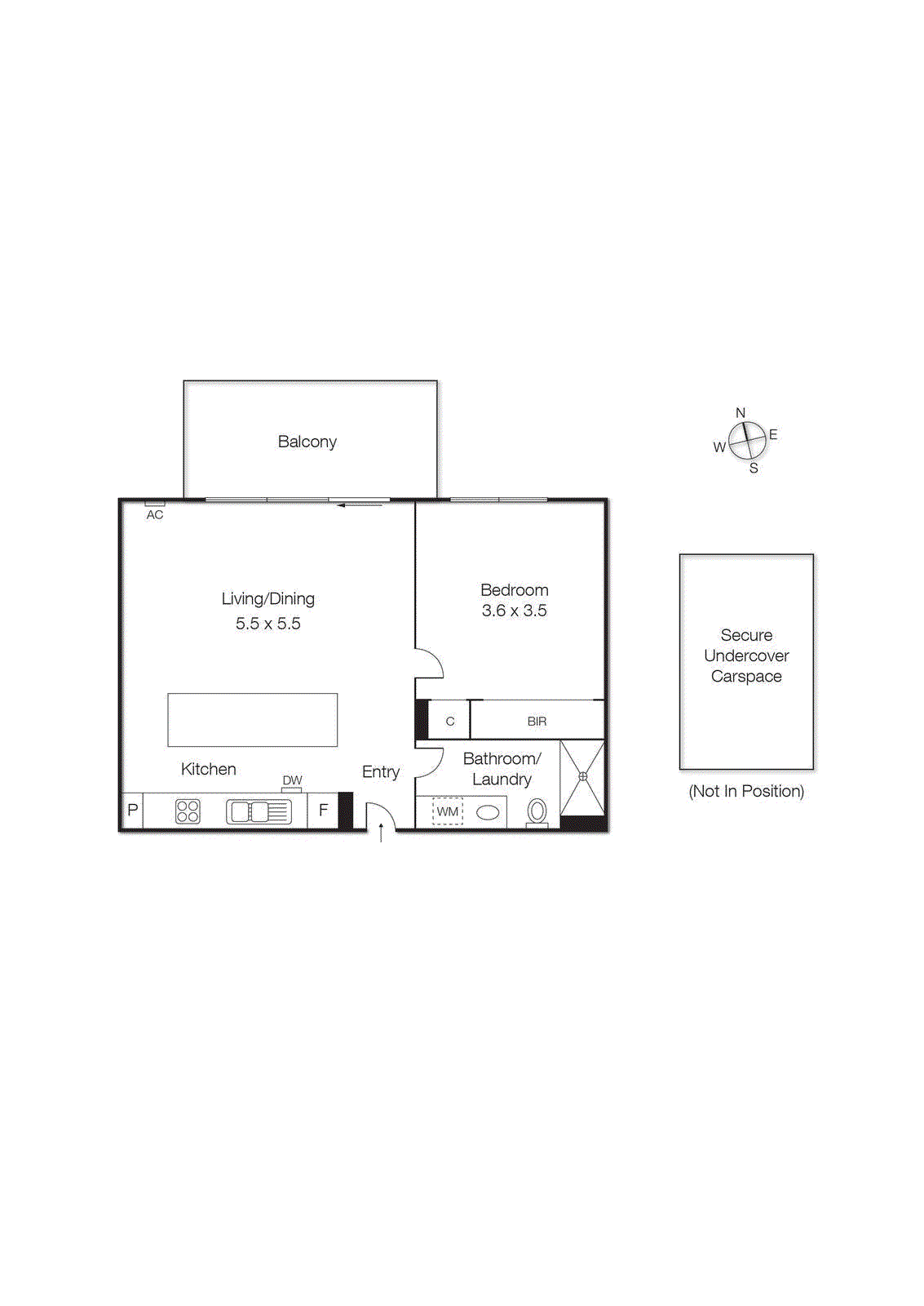 28/167 Fitzroy Street, St Kilda VIC 3182 - Floorplan