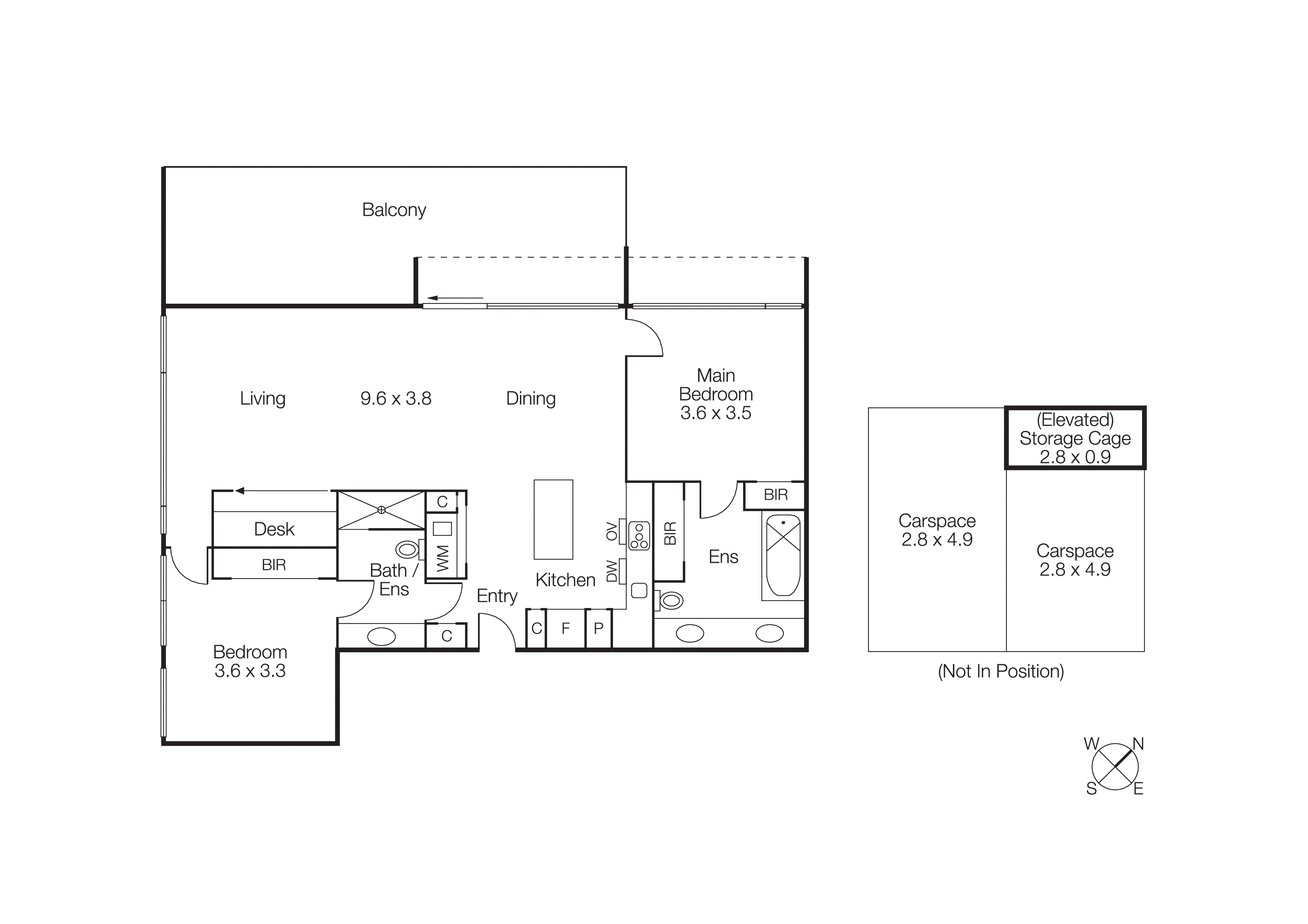 28/171 Church Street, Brighton VIC 3186 - Floorplan