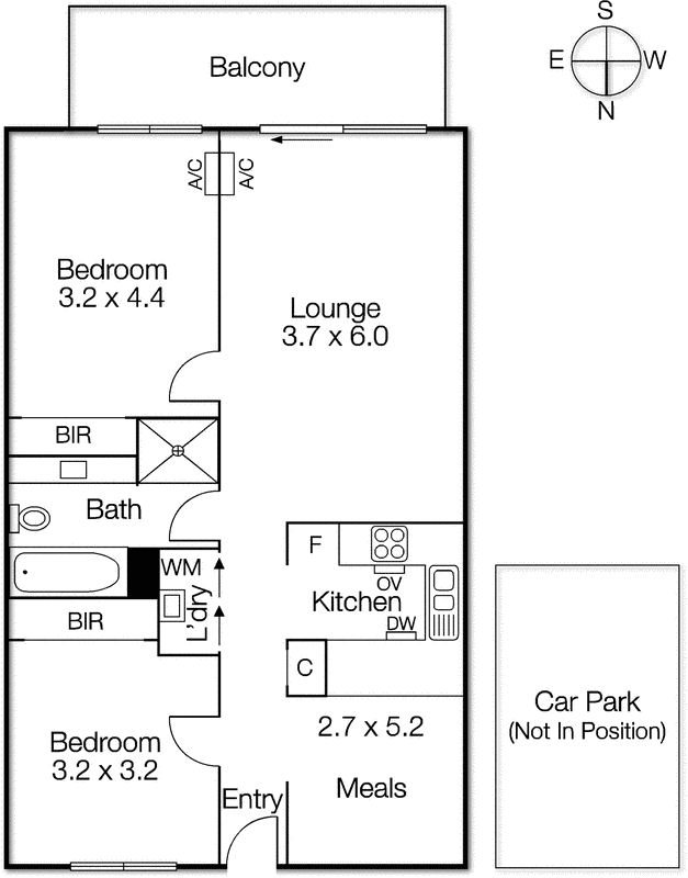 28/1a St Kilda Road, St Kilda VIC 3182 - Floorplan