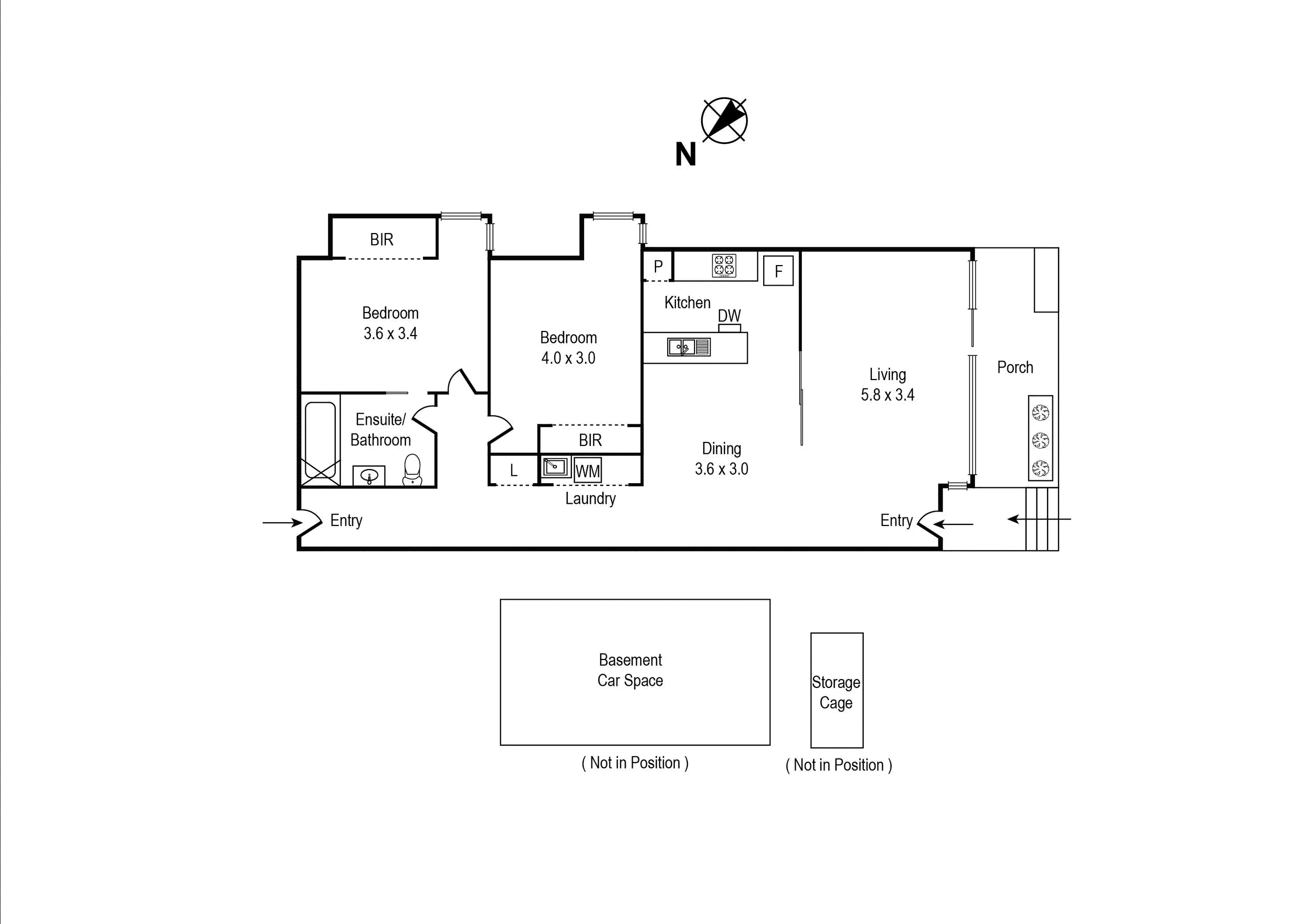 2/82-84 Bluff Road, Black Rock VIC 3193 - Floorplan
