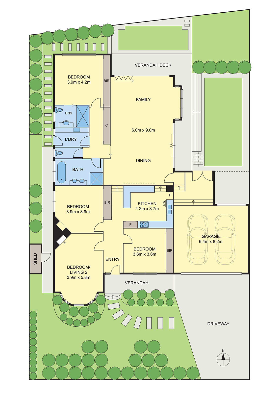 282 Autumn Street, Manifold Heights VIC 3218 - Floorplan