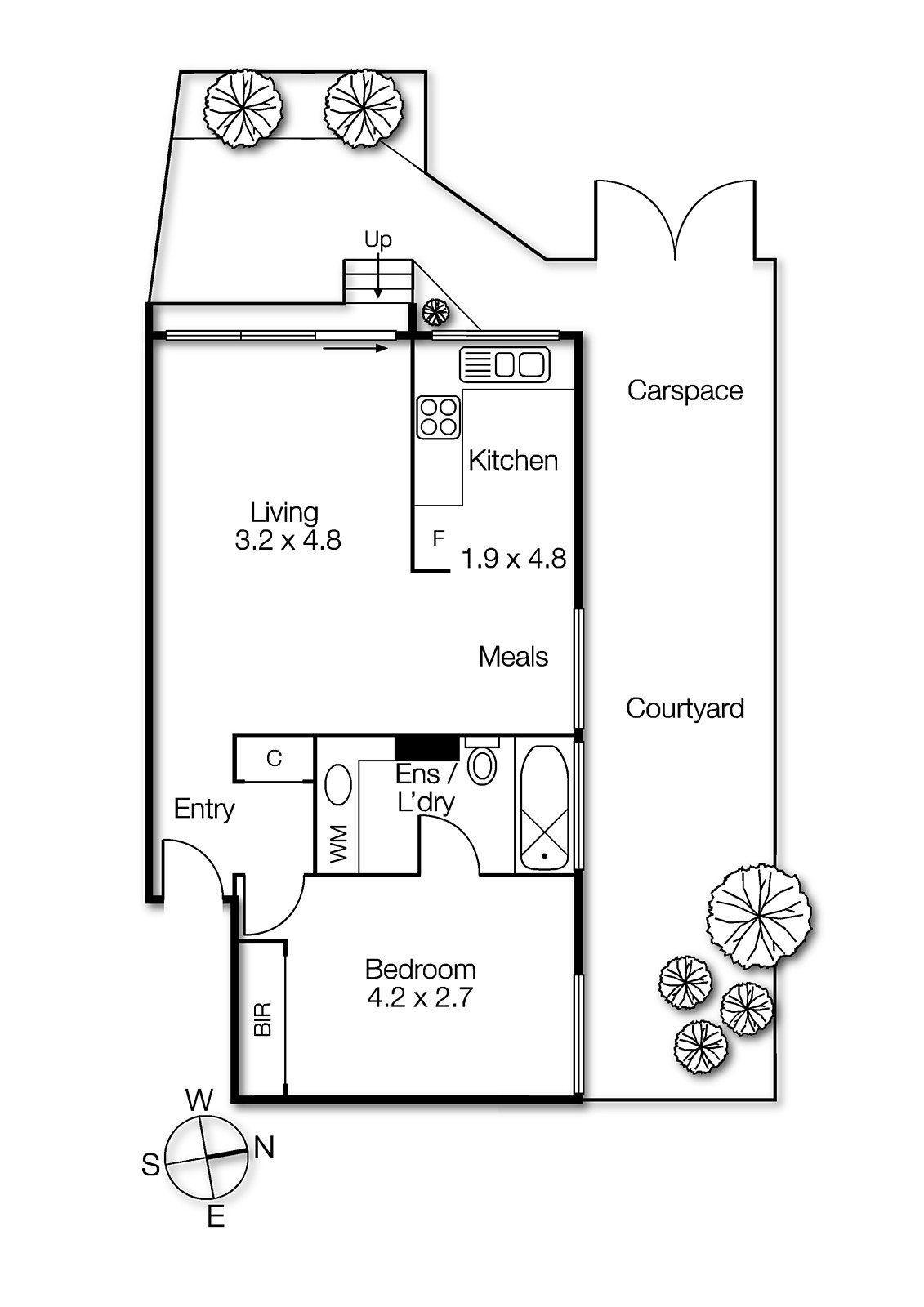 2/82 Westbury Street, St Kilda East VIC 3183 - Floorplan