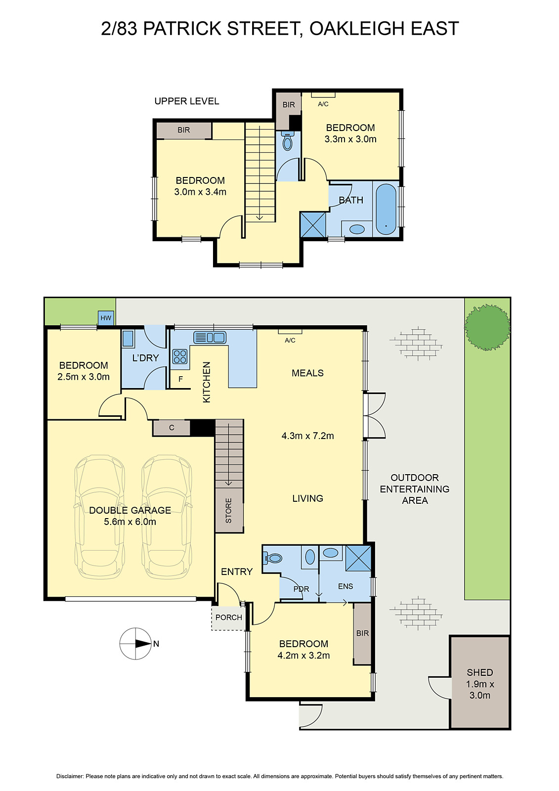 2/83 Patrick Street, Oakleigh East VIC 3166 - Floorplan