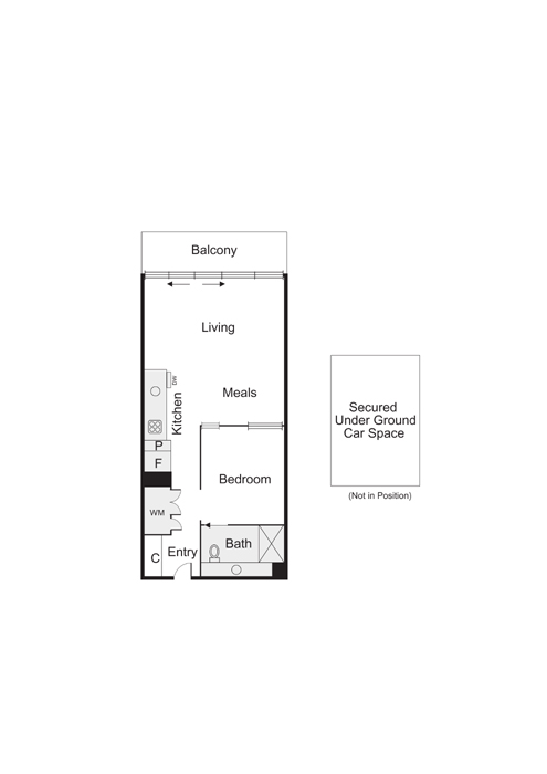 28/33 Johnston Street, PORT MELBOURNE VIC 3207 - Floorplan