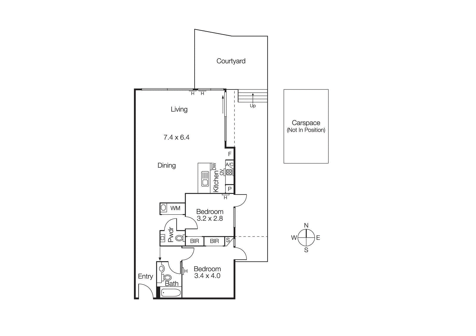 2/84-86 Westbury Street, Balaclava VIC 3183 - Floorplan