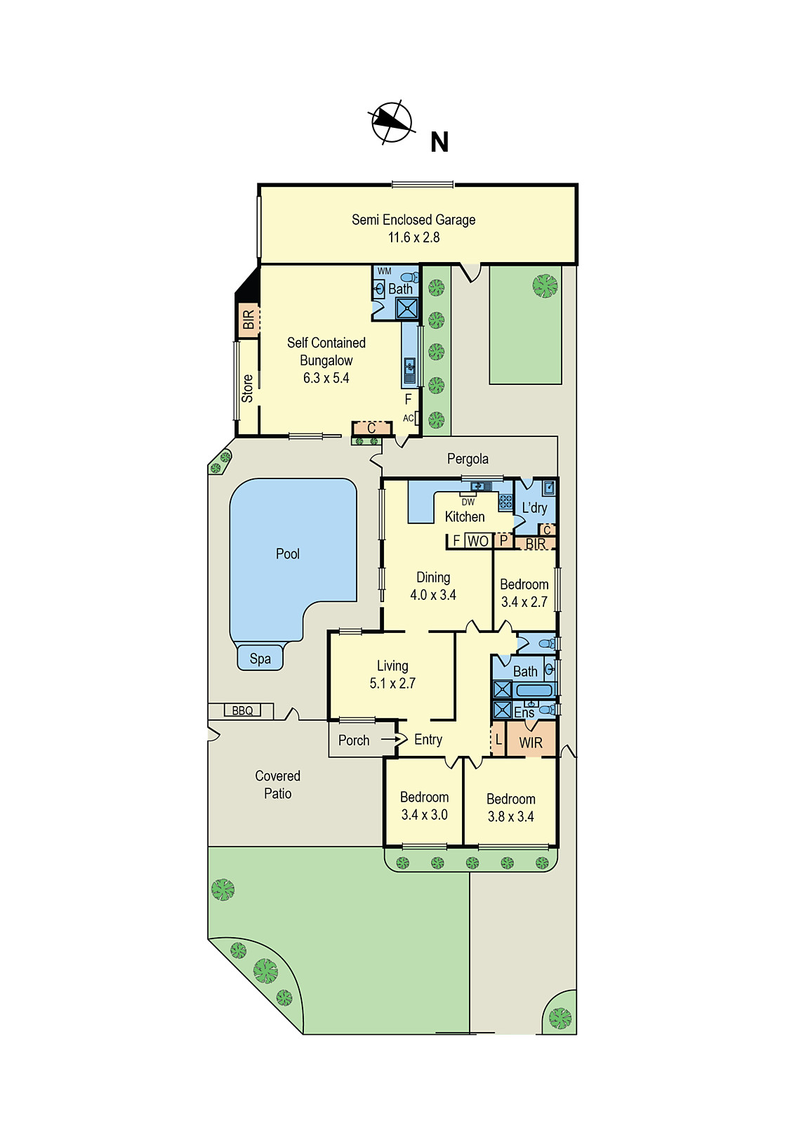 284 Spring Road, Dingley Village VIC 3172 - Floorplan
