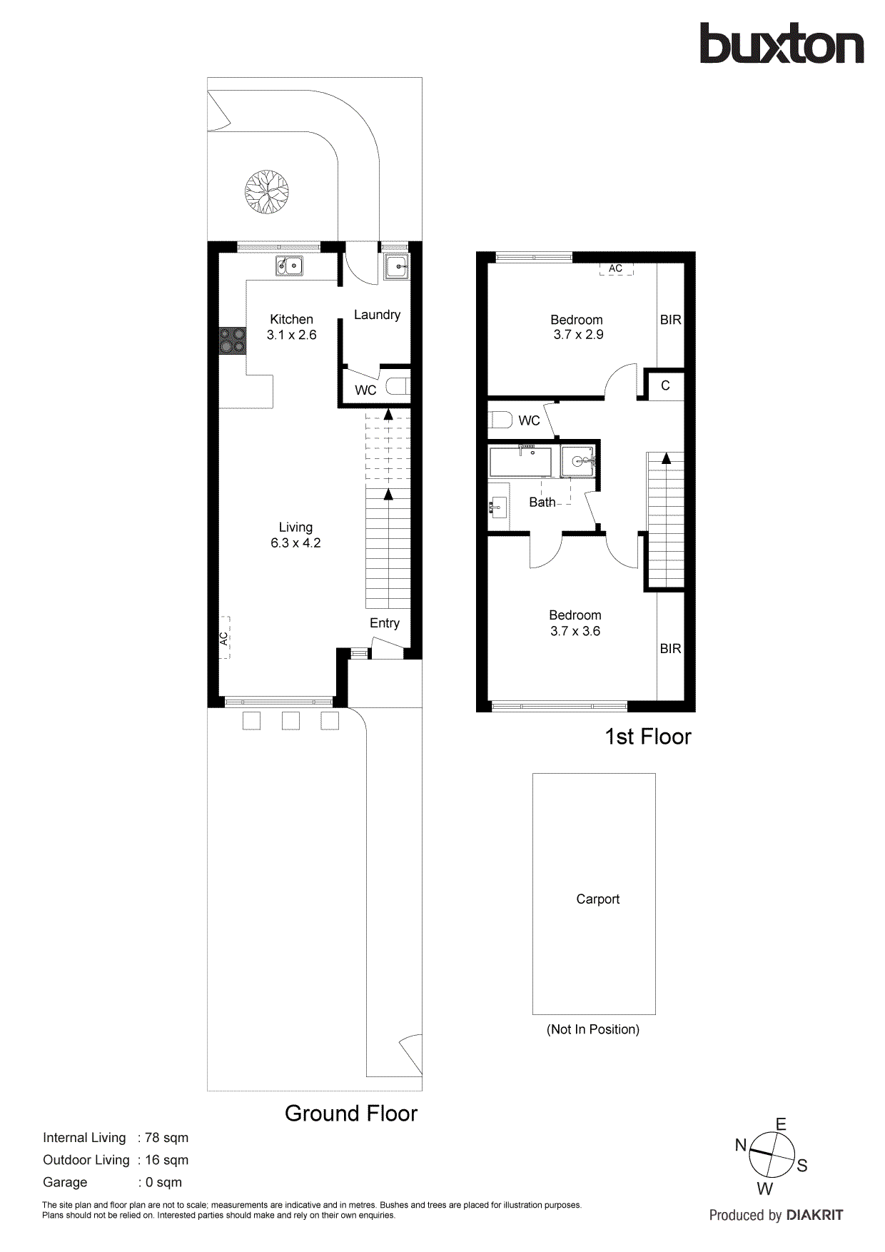 2/85-86 Nepean Highway, Seaford VIC 3198 - Floorplan