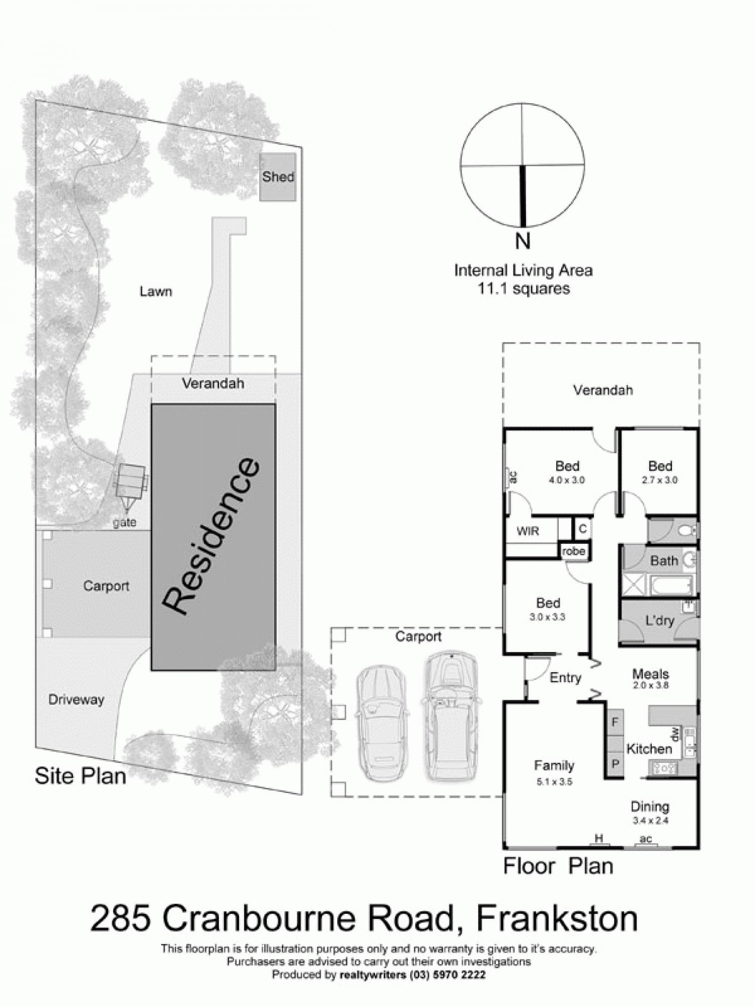 285 Cranbourne Road, FRANKSTON VIC 3199 - Floorplan