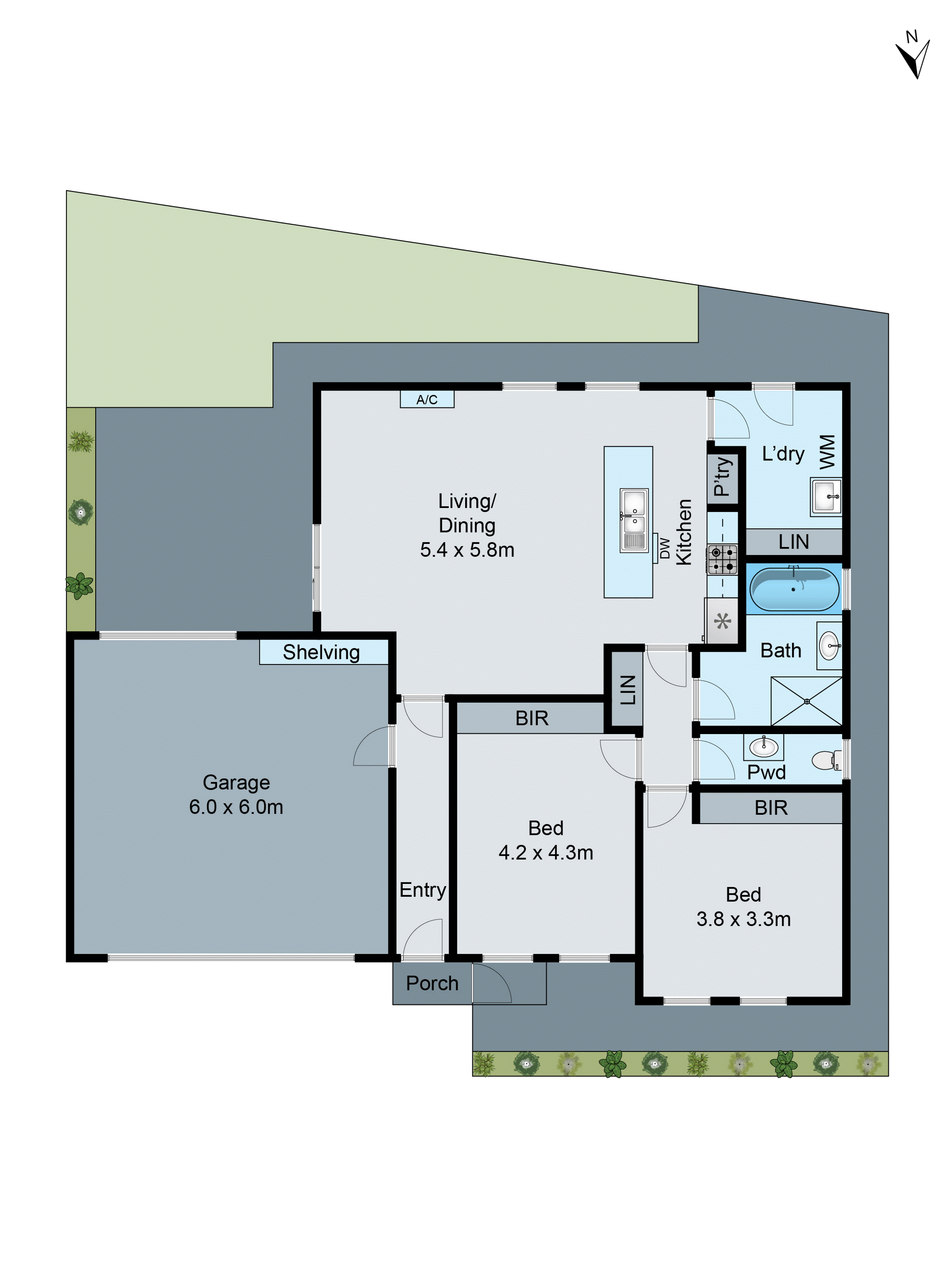 2/86 Bellarine Highway, Newcomb VIC 3219 - Floorplan