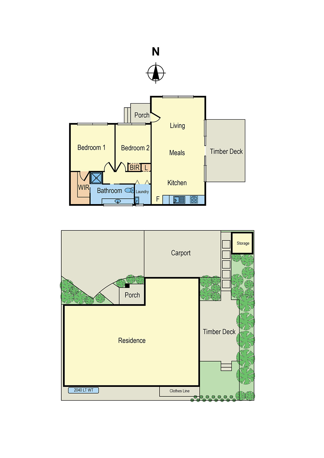 2/88 Keith Street, Parkdale VIC 3195 - Floorplan