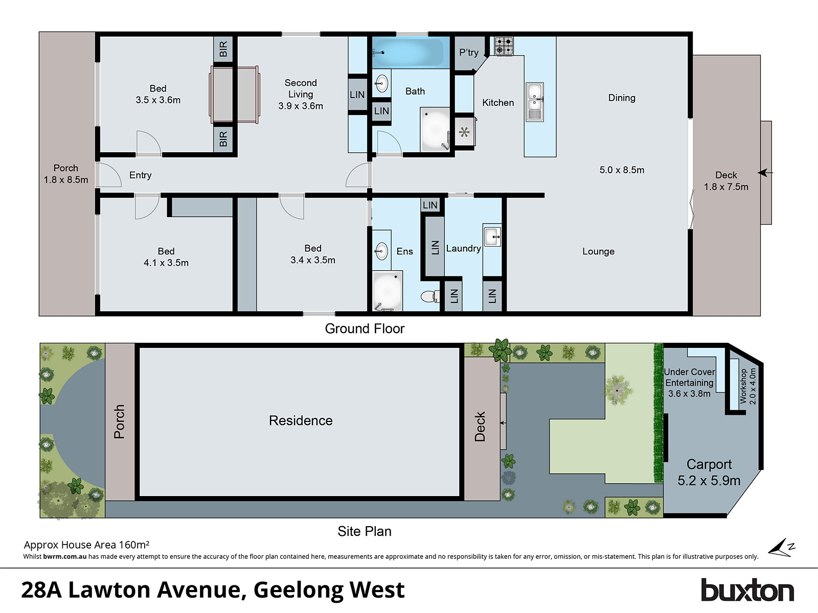 28A Lawton Avenue, Geelong West VIC 3218 - Floorplan