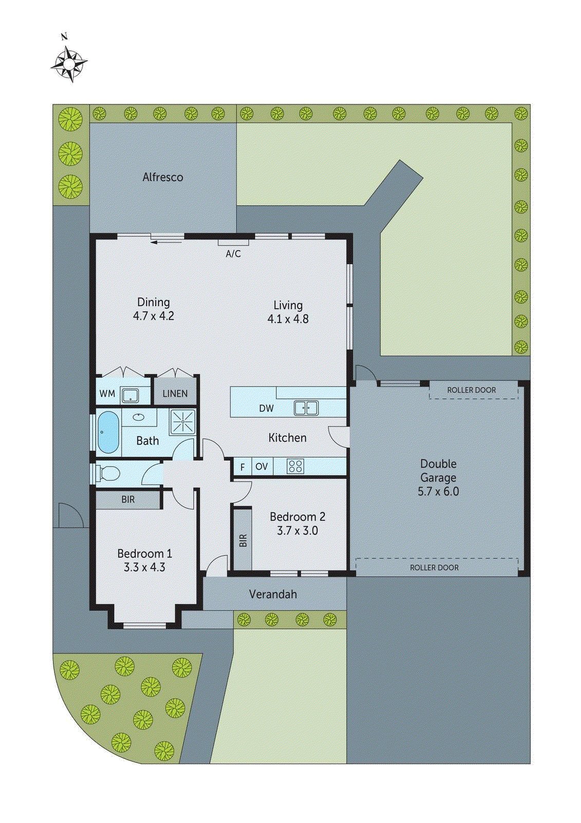 2/9-11 Helms Street, Newcomb VIC 3219 - Floorplan