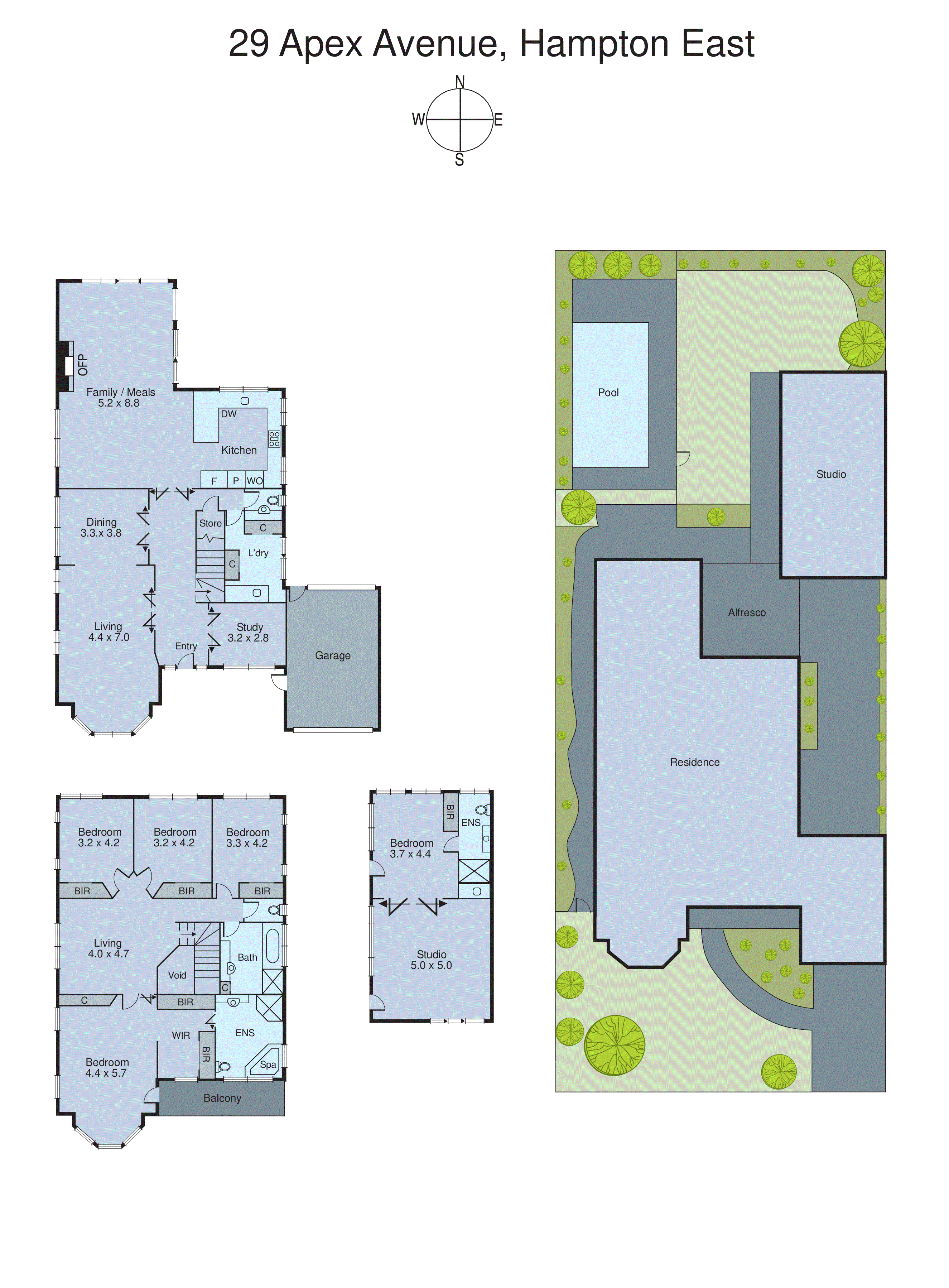 29 Apex Avenue, Hampton East VIC 3188 - Floorplan