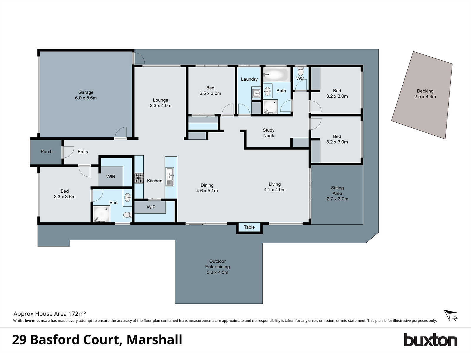 29 Basford Court, Marshall VIC 3216 - Floorplan