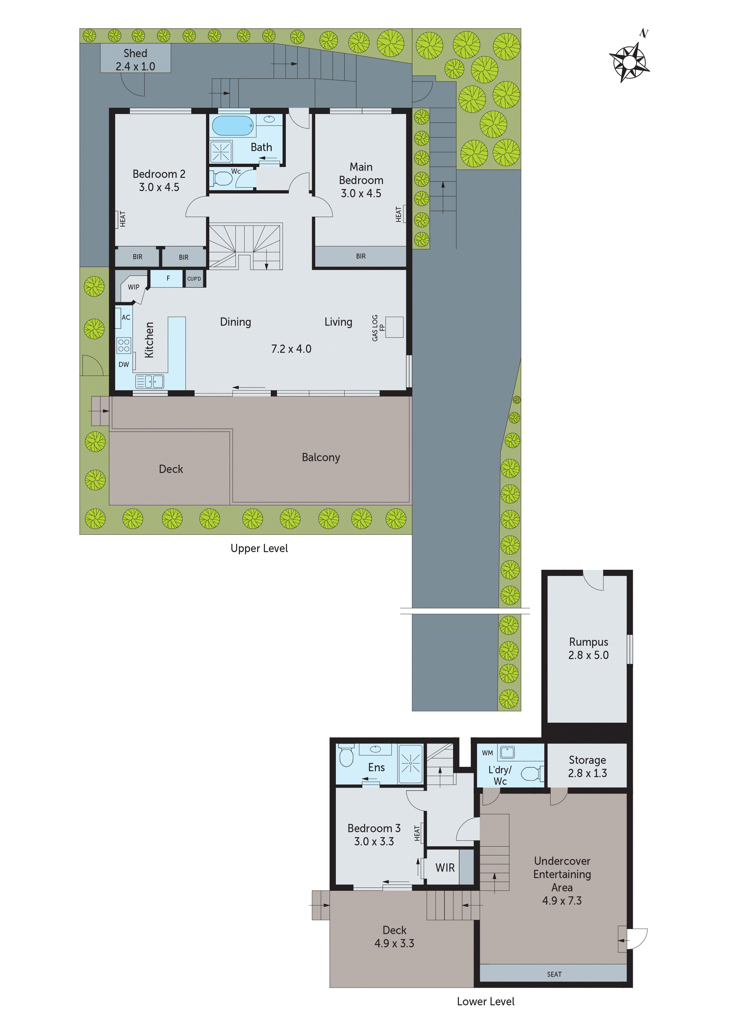 2/9 Belvedere Terrace, Lorne VIC 3232 - Floorplan