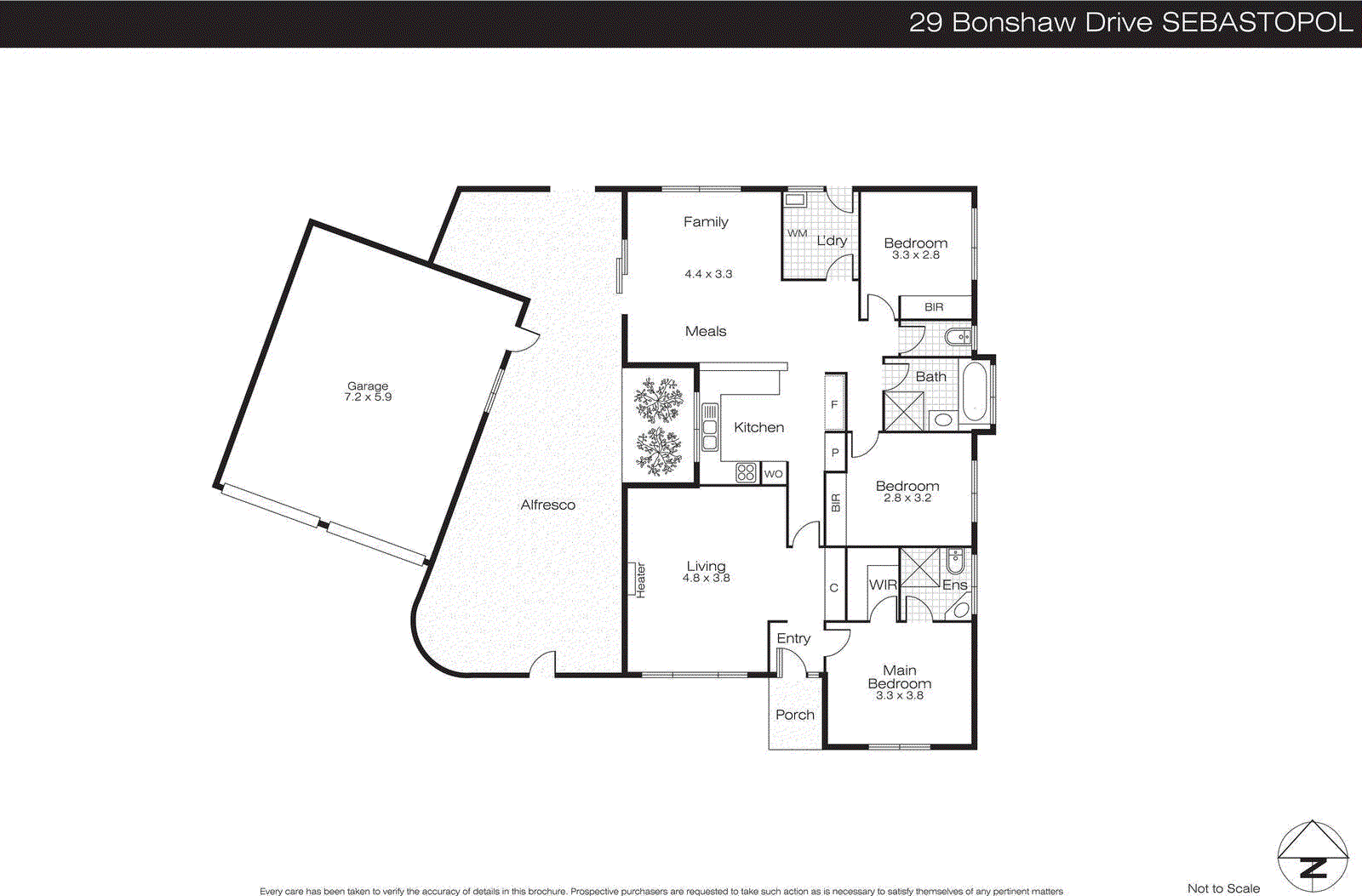 29 Bonshaw Drive, Sebastopol VIC 3356 - Floorplan