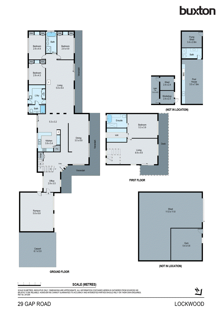 29 Gap Road, Lockwood VIC 3551 - Floorplan