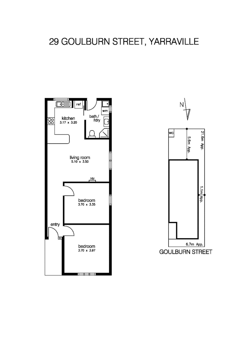 29 Goulburn Street, YARRAVILLE VIC 3013 - Floorplan