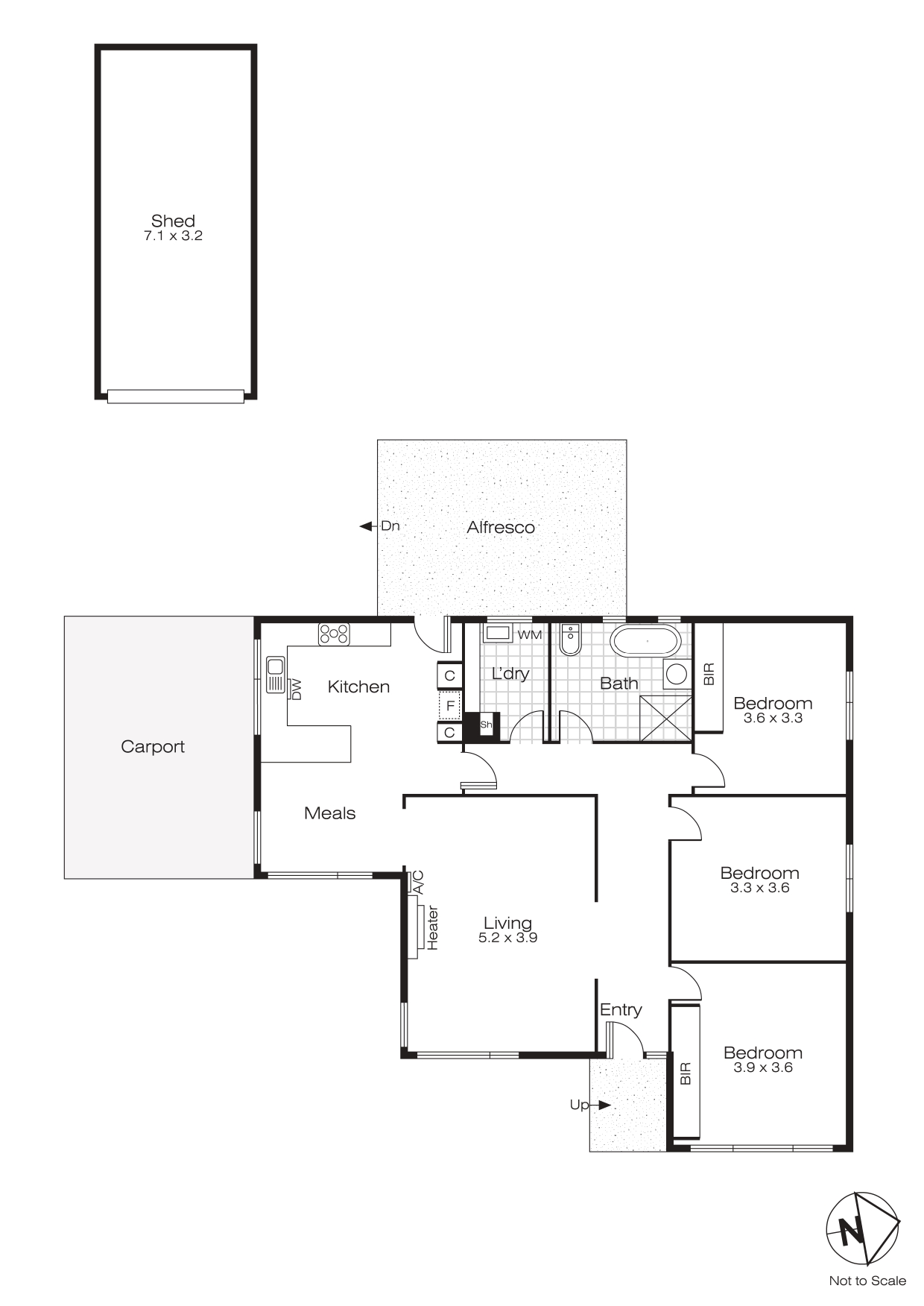 29 Grandview Grove, WENDOUREE VIC 3355 - Floorplan