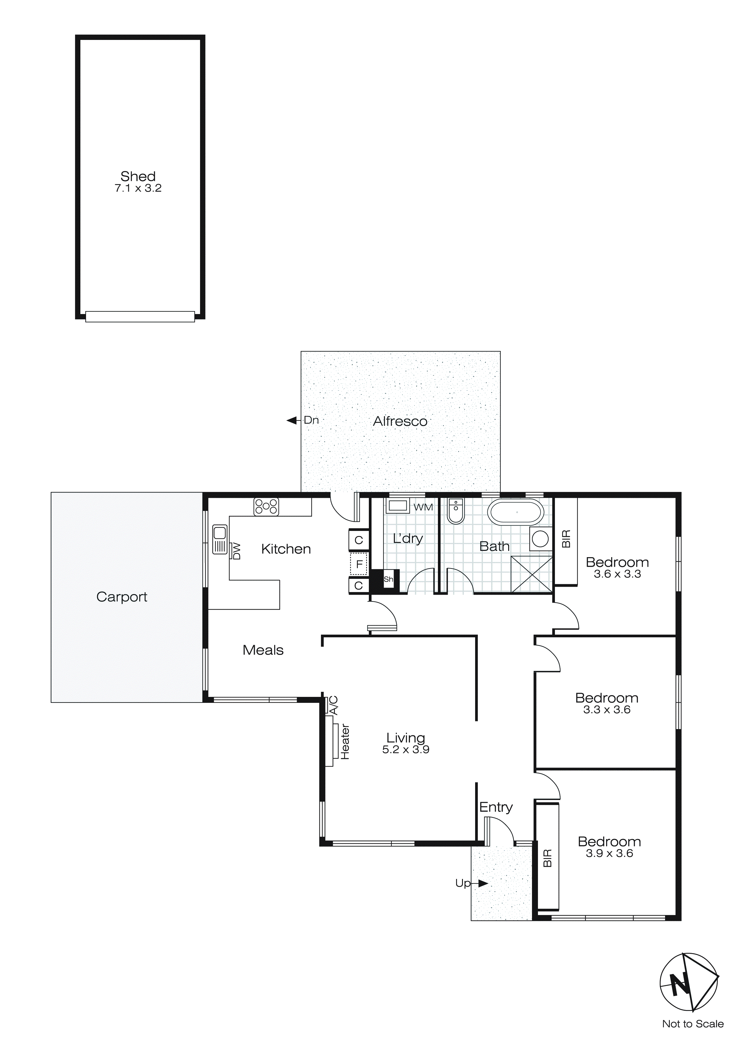 29 Grandview Grove, Wendouree VIC 3355 - Floorplan
