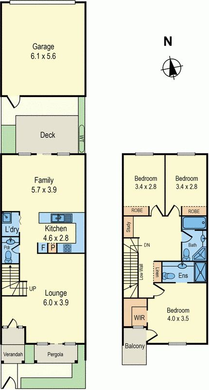 2/9 Manikato Avenue, MORDIALLOC VIC 3195 - Floorplan