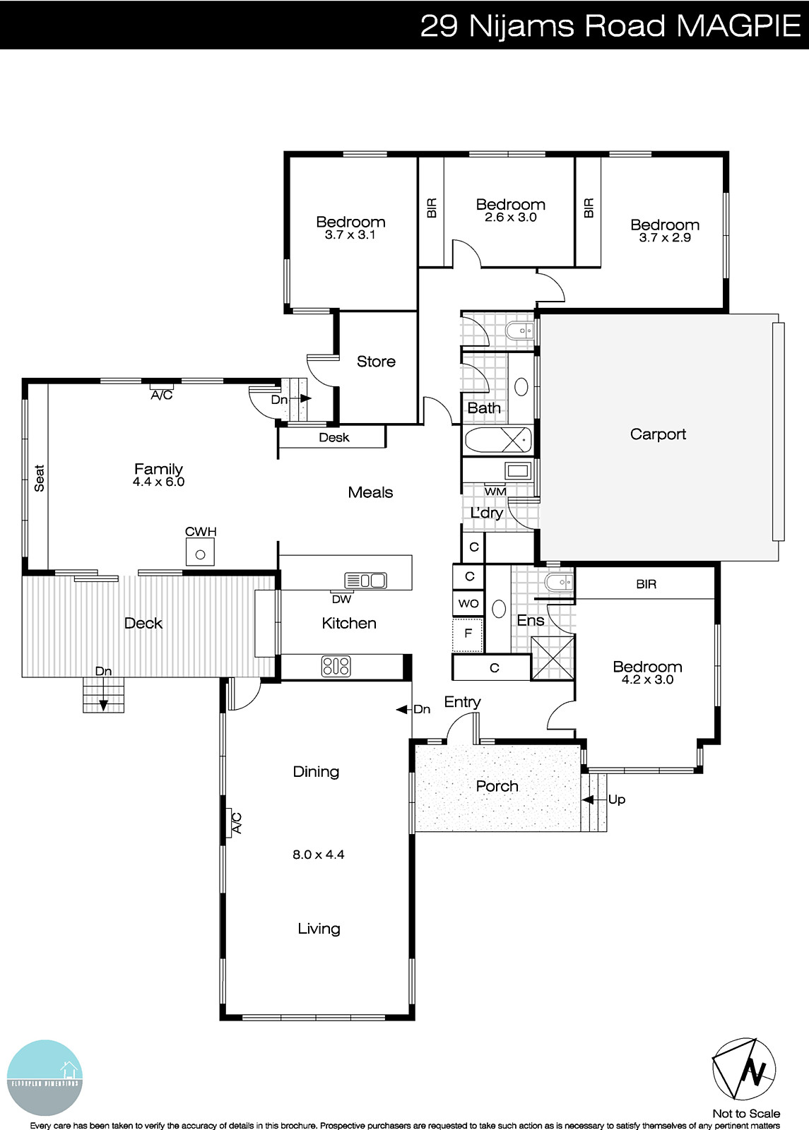 29 Nijams Road, Magpie VIC 3352 - Floorplan