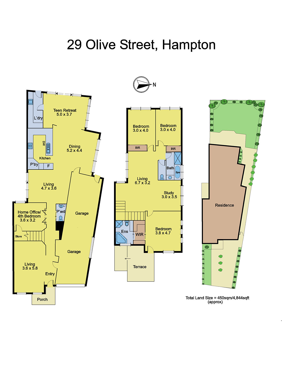 29 Olive Street, Hampton VIC 3188 - Floorplan