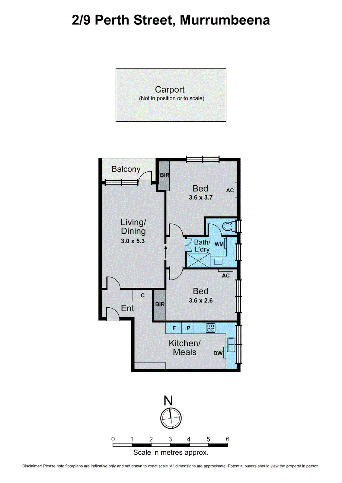 2/9 Perth Street, Murrumbeena VIC 3163 - Floorplan
