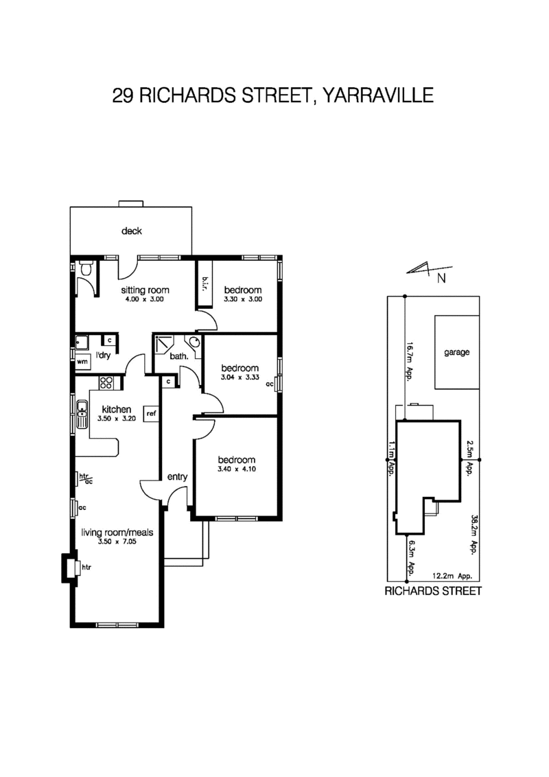 29 Richards Street, YARRAVILLE VIC 3013 - Floorplan