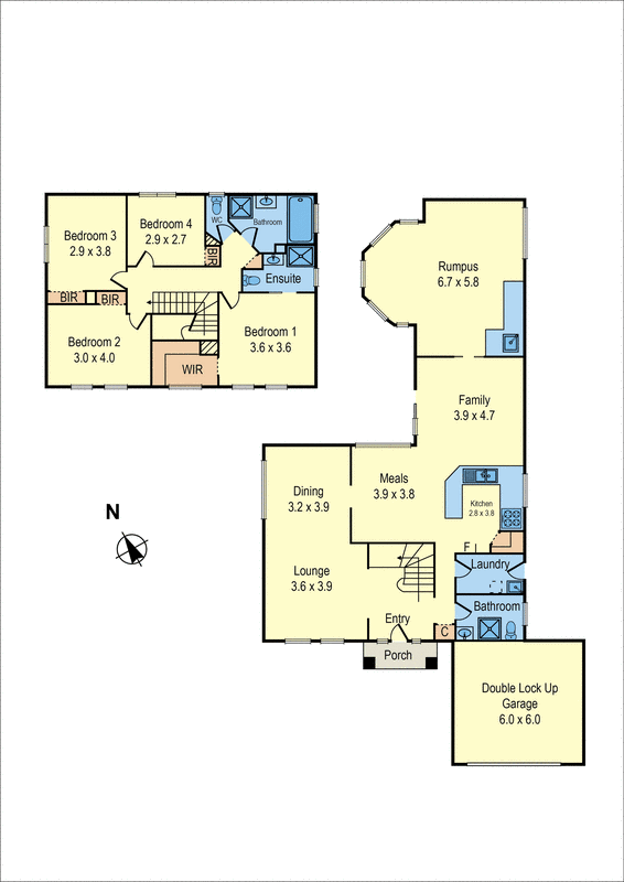 29 Wheatland Crescent, Dingley Village VIC 3172 - Floorplan