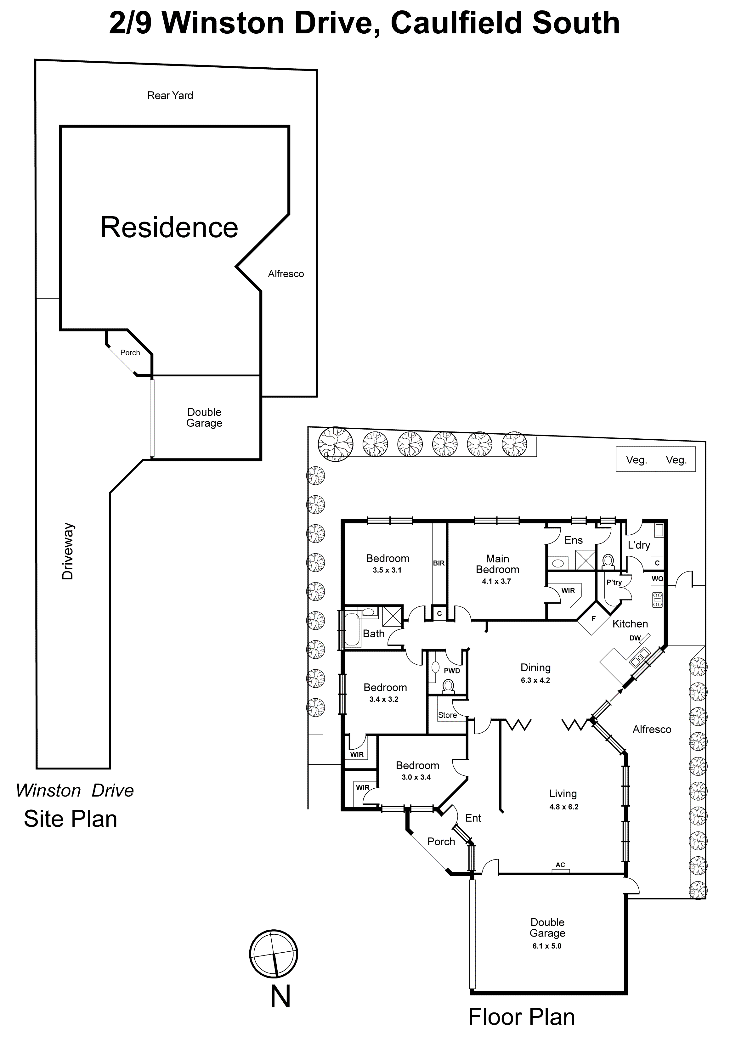 2/9 Winston Drive, Caulfield South VIC 3162 - Floorplan