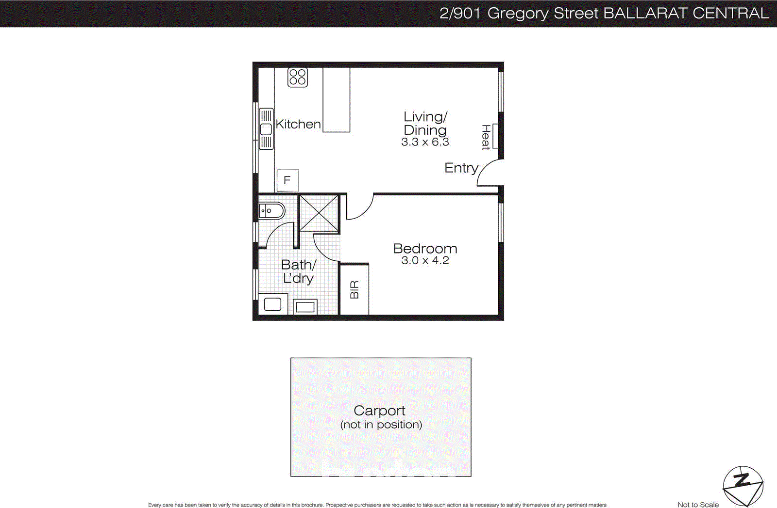 2/901 Gregory Street, Ballarat Central VIC 3350 - Floorplan
