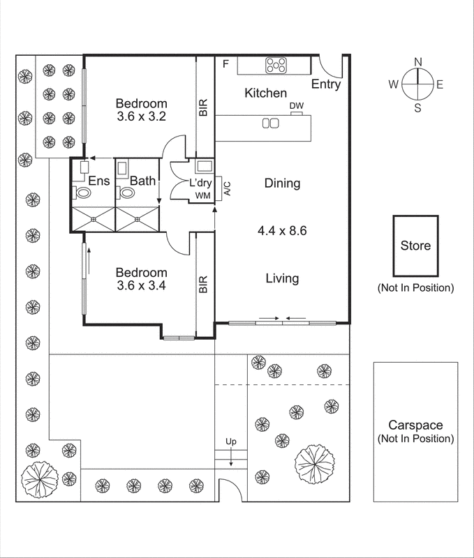 2/91 Bay Road, Sandringham VIC 3191 - Floorplan