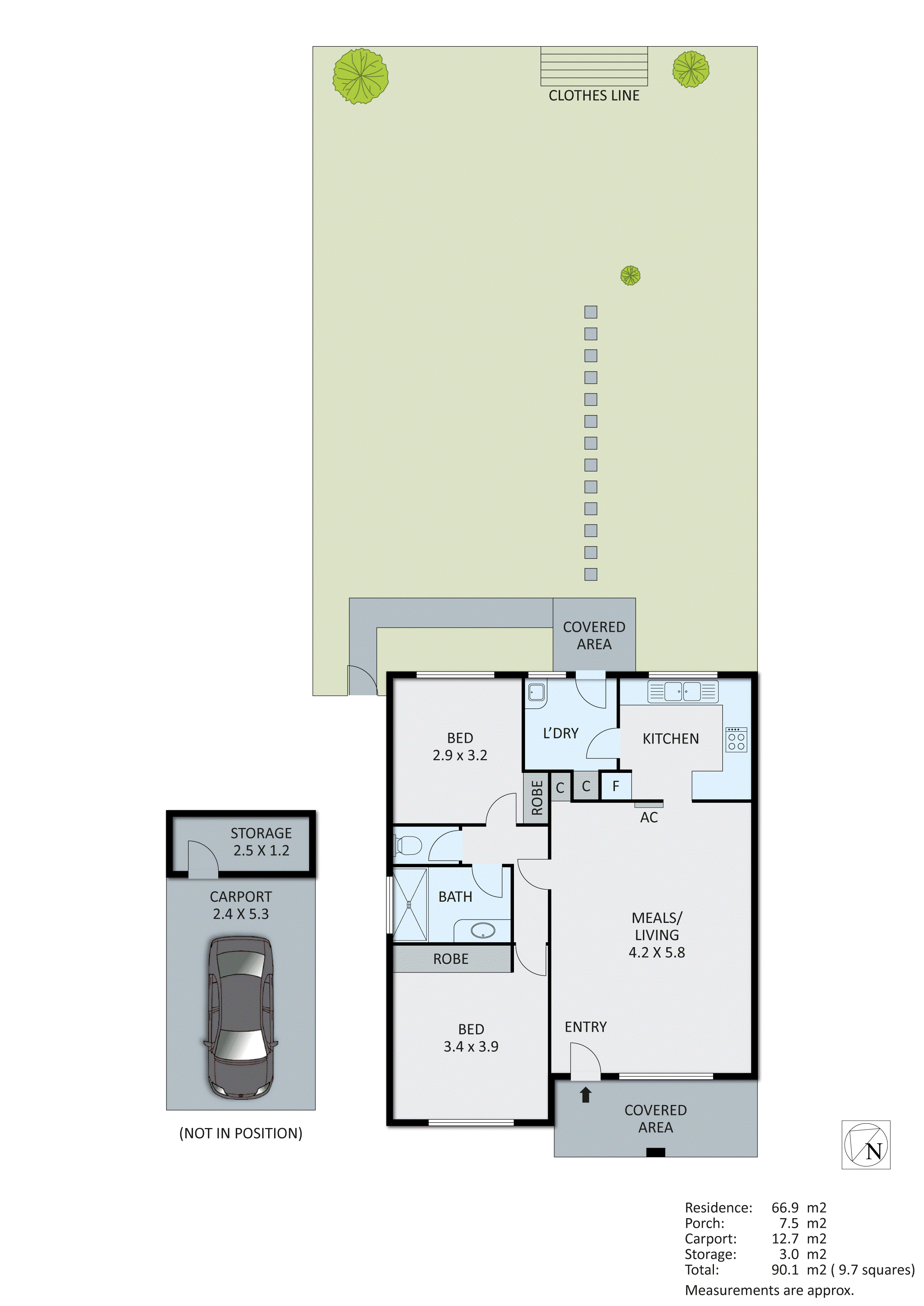 29/149 Thames Promenade, Chelsea Heights VIC 3196 - Floorplan