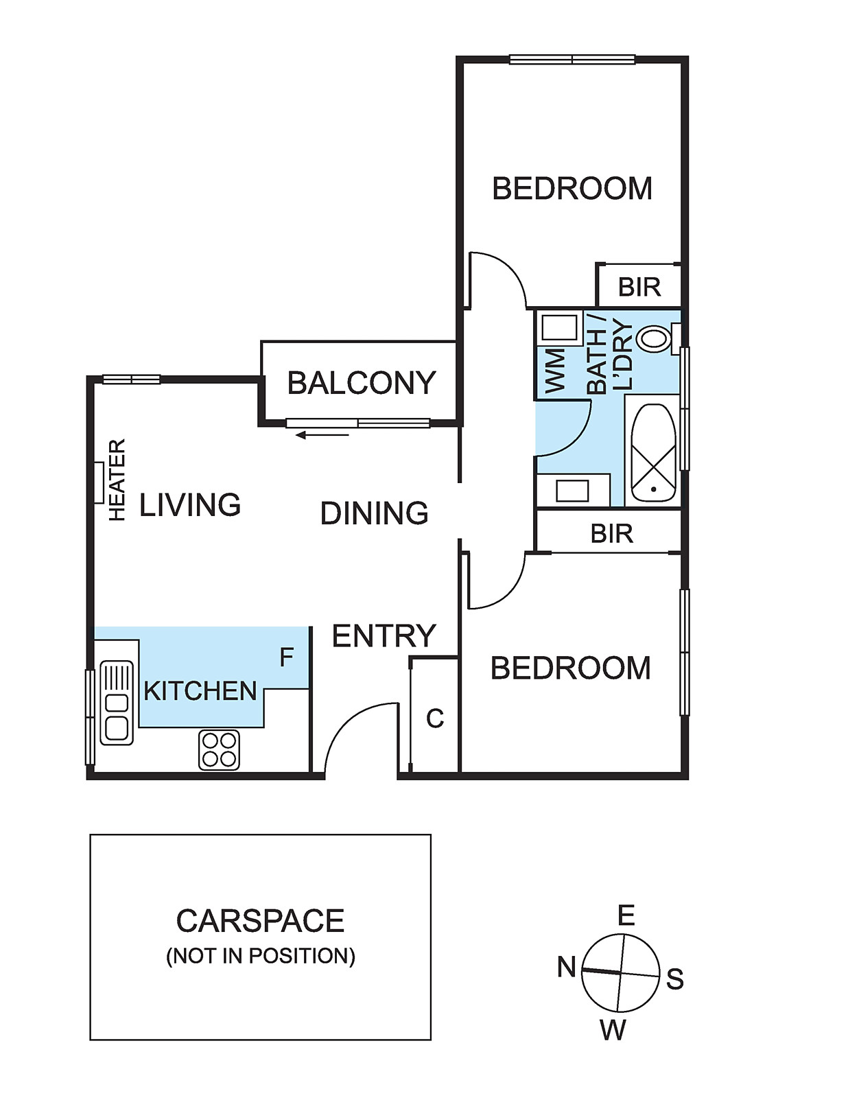 29/174 Victoria Street, Brunswick
- Floorplan 1