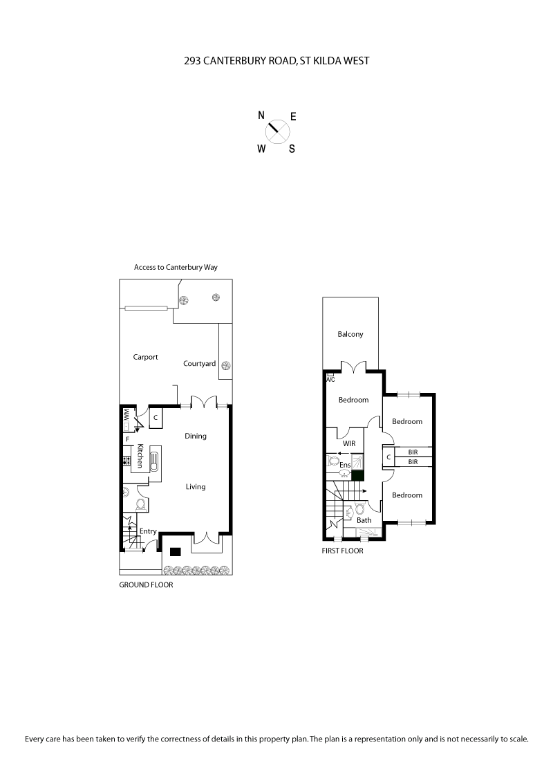 293 Canterbury Road, ST KILDA WEST VIC 3182 - Floorplan