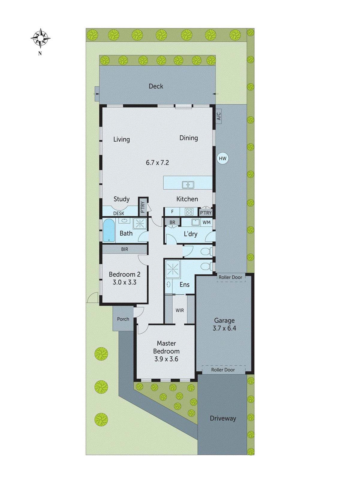 2/94 Grove Road, Grovedale VIC 3216 - Floorplan