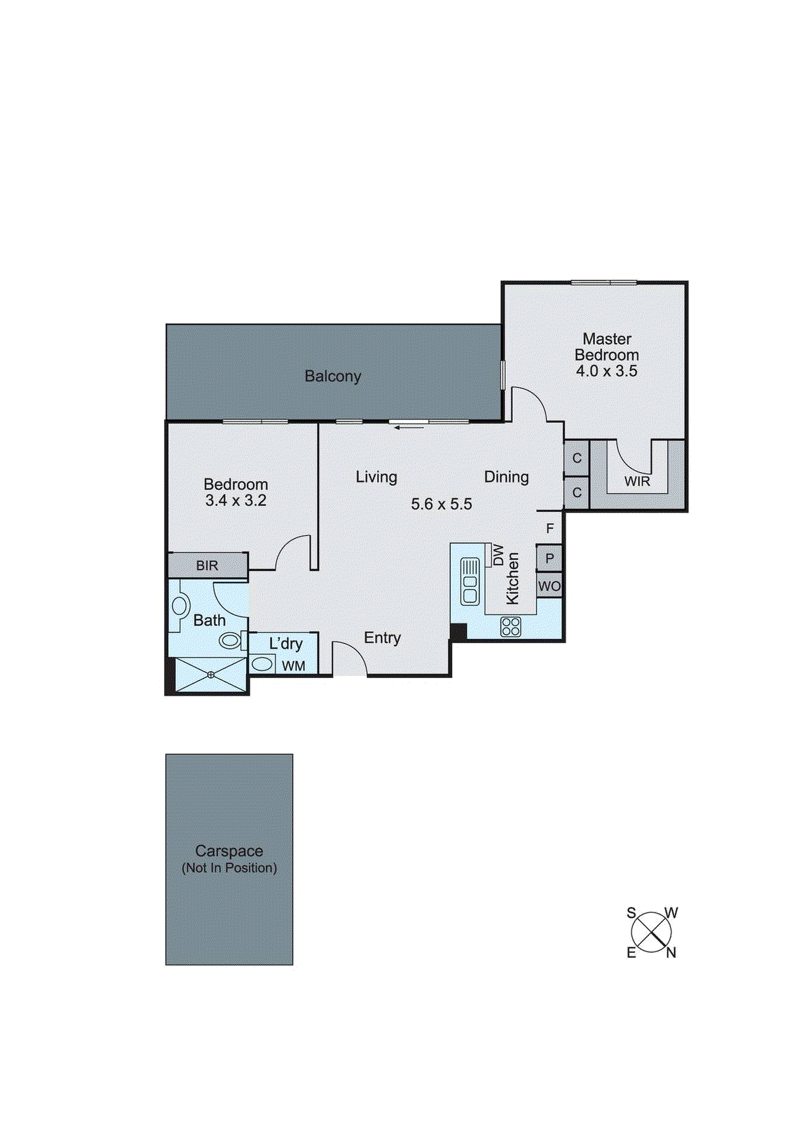 29/4 Seisman Place, Port Melbourne VIC 3207 - Floorplan