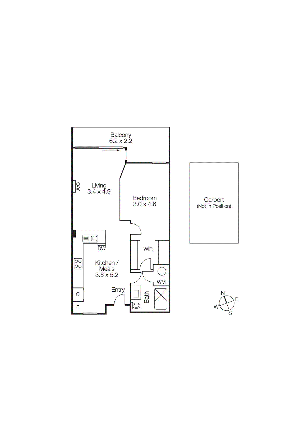 29/64 Fitzroy Street, St Kilda VIC 3182 - Floorplan