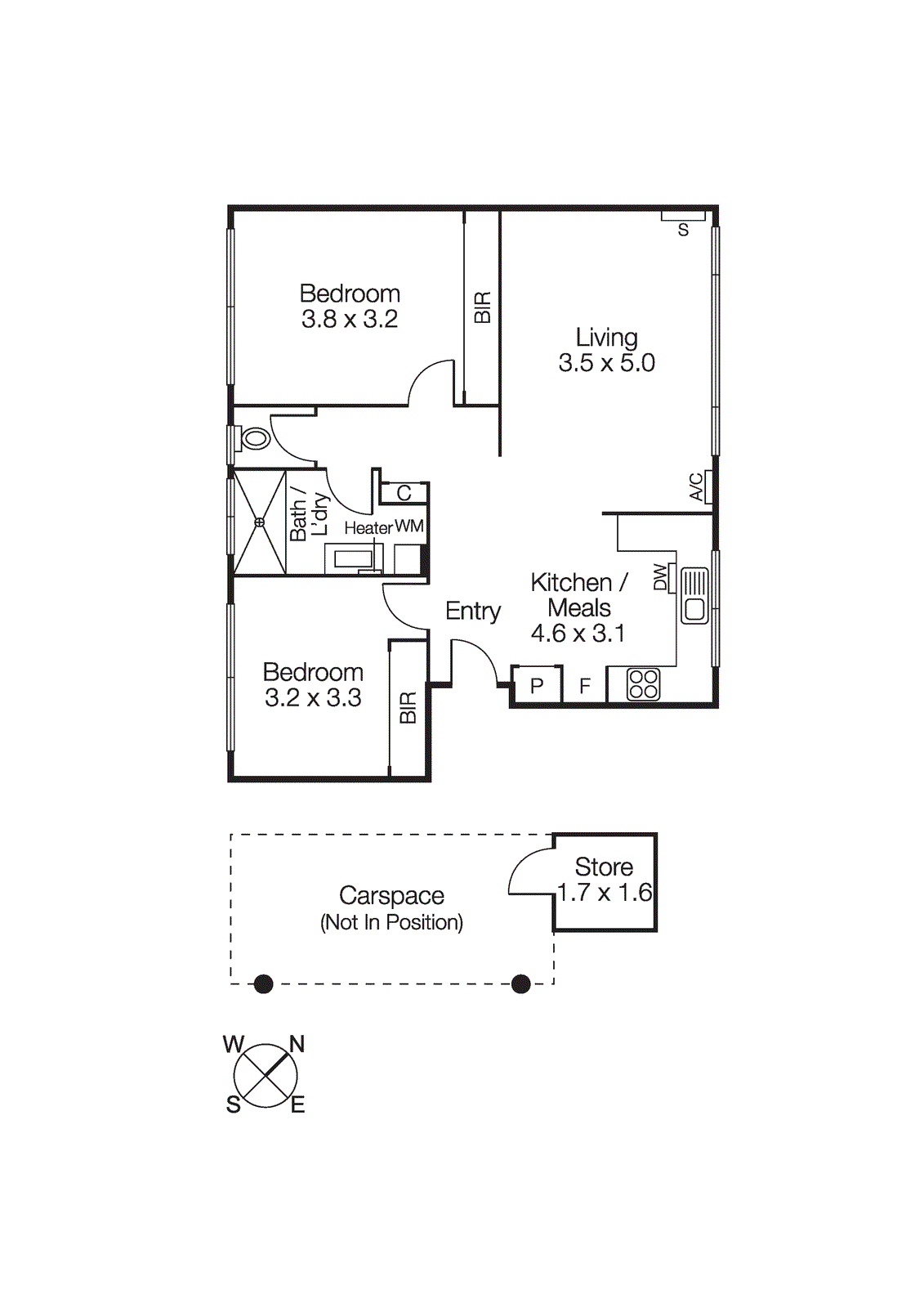2/97 Barkly Street, St Kilda VIC 3182 - Floorplan