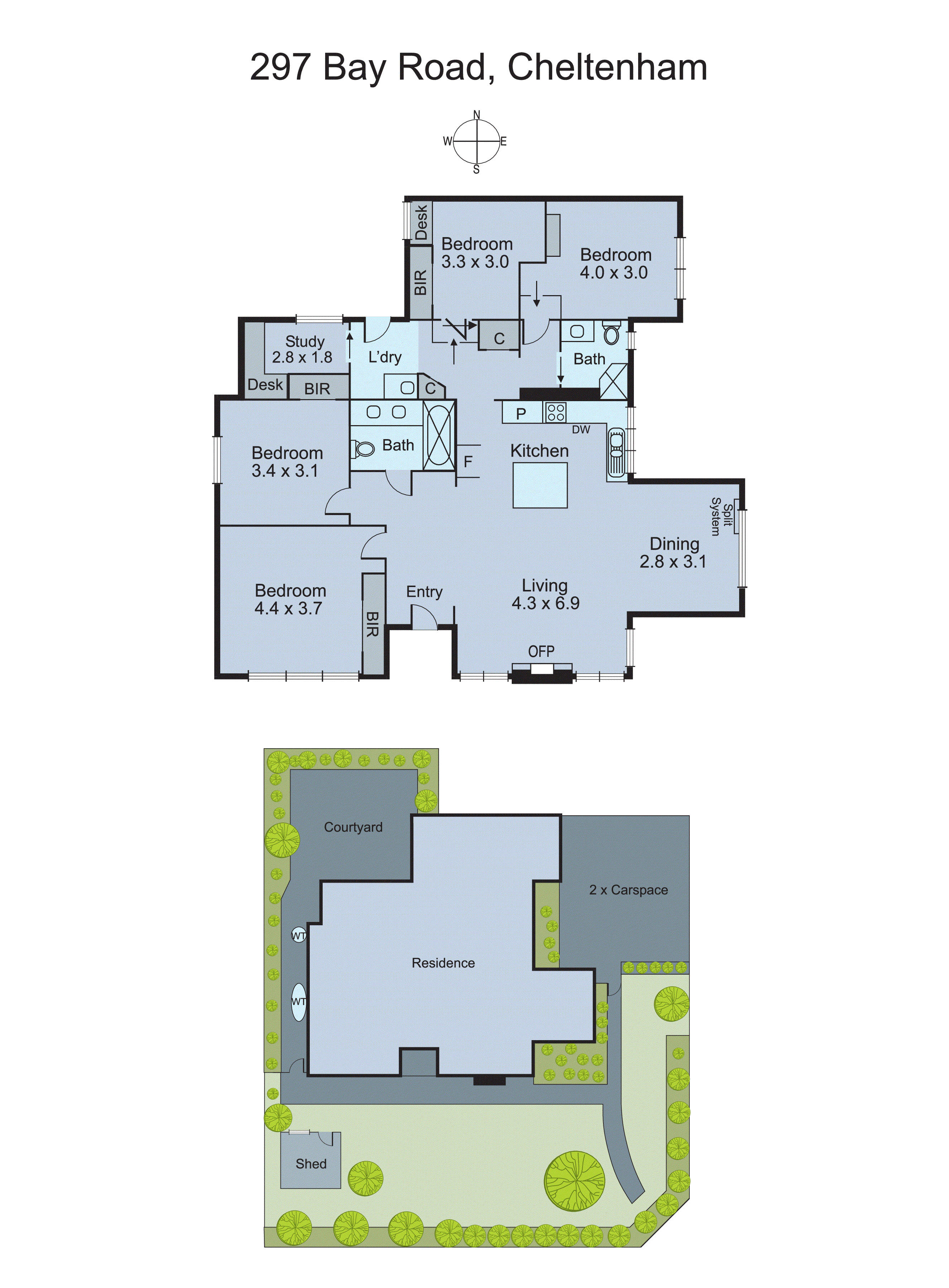 297 Bay Road, Cheltenham VIC 3192 - Floorplan