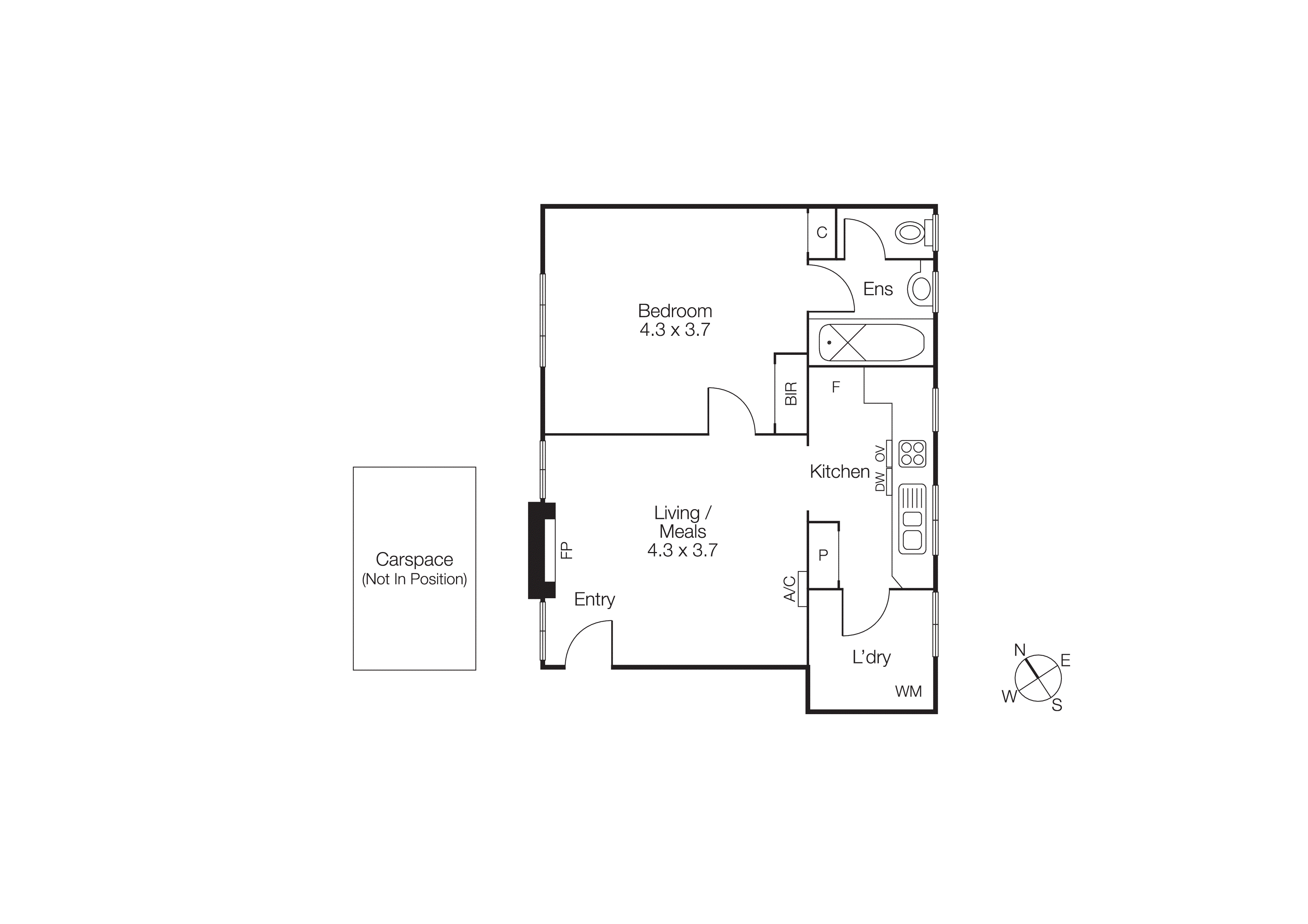 2/98 Park Street, St Kilda West VIC 3182 - Floorplan