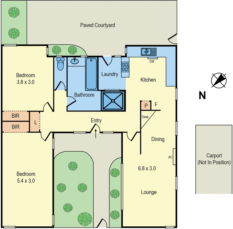 2/98 Warrigal Road, Parkdale VIC 3195 - Floorplan