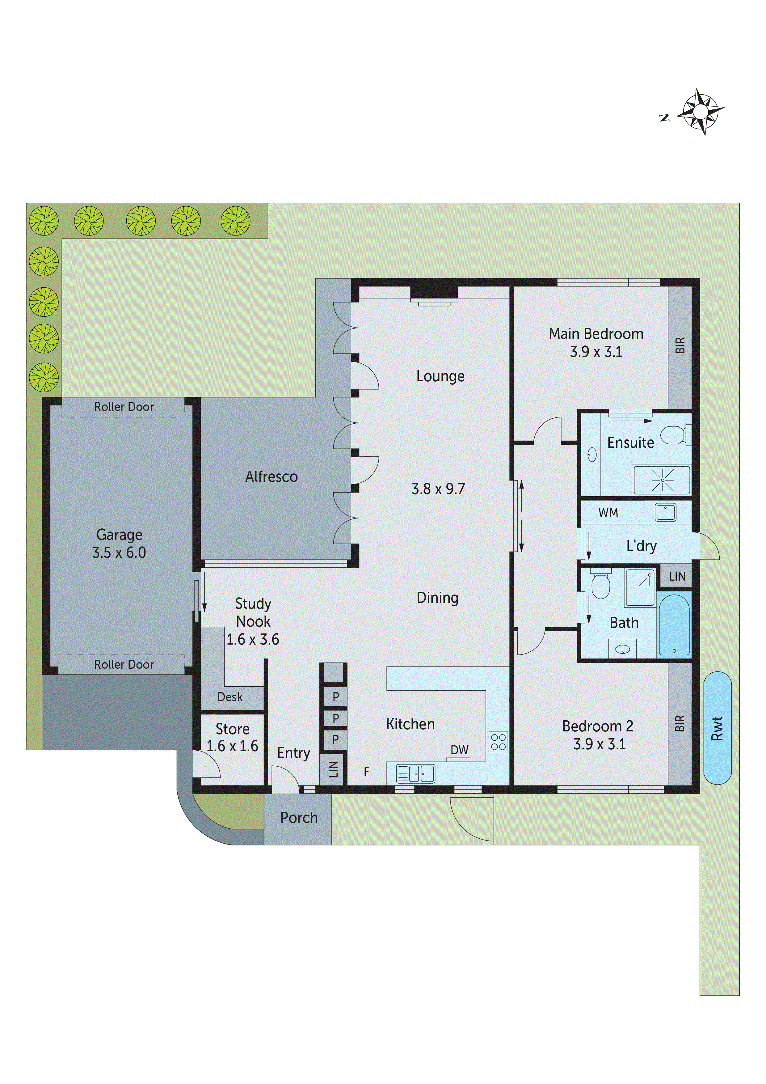 2/99 South Valley Road, Highton VIC 3216 - Floorplan